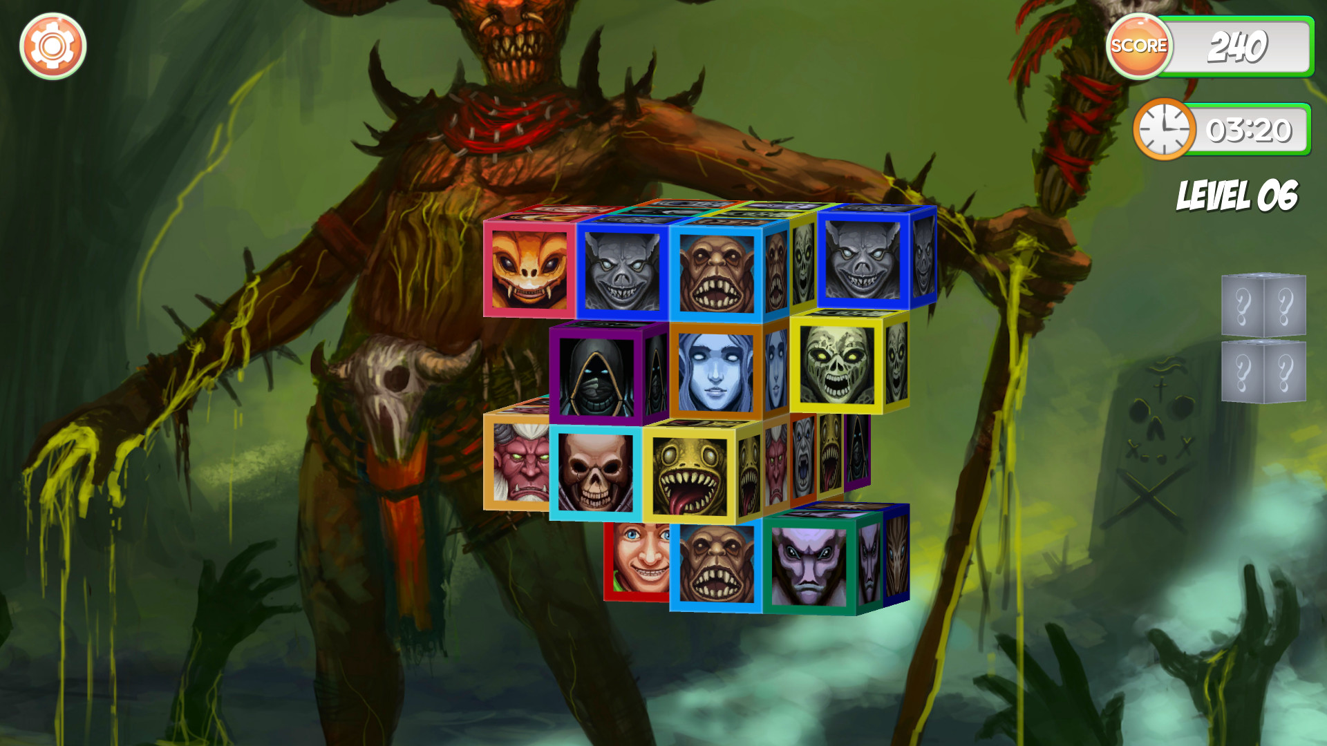Mahjong Dimensions 3D - Monster Avatar One