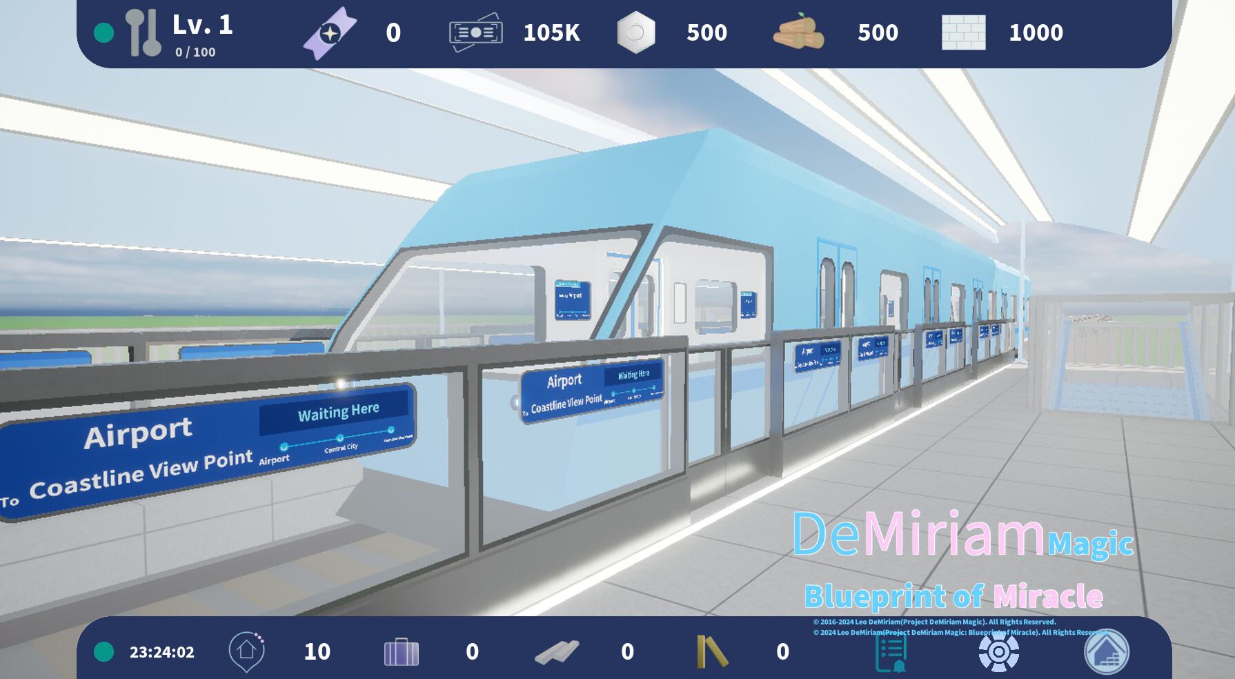 DeMiriam Magic: Blueprint of Miracle