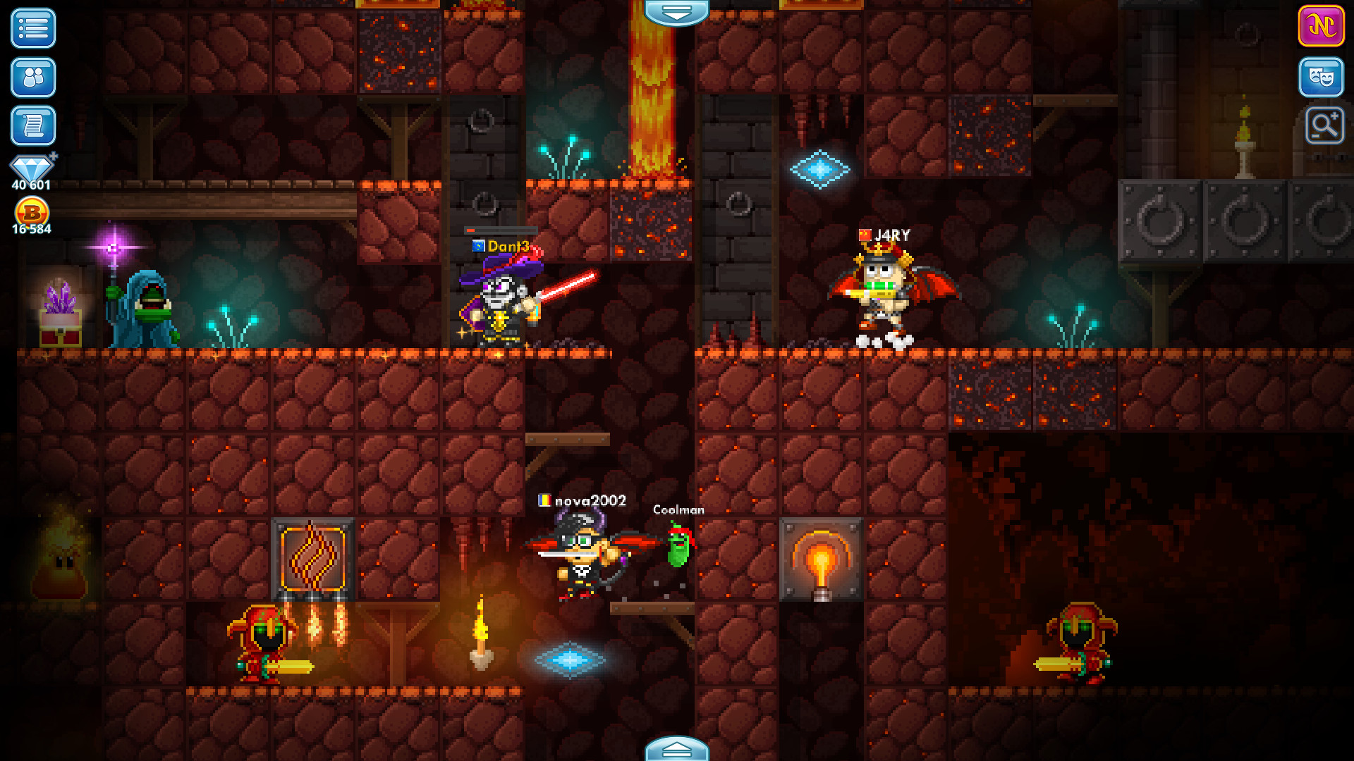 Pixel Worlds: MMO Sandbox