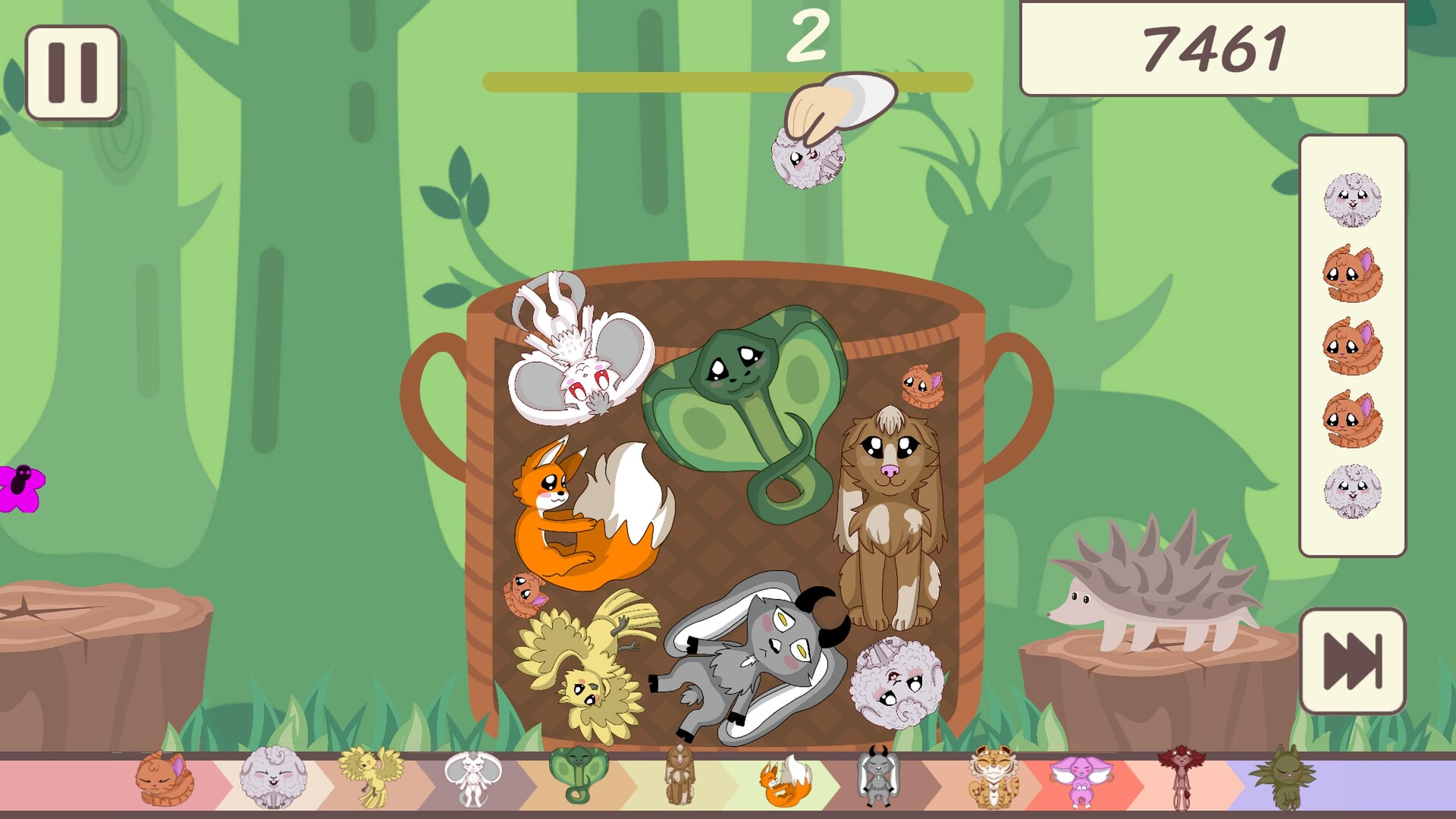 Kawaii Animals - Skin Set - Land of Mushrooms
