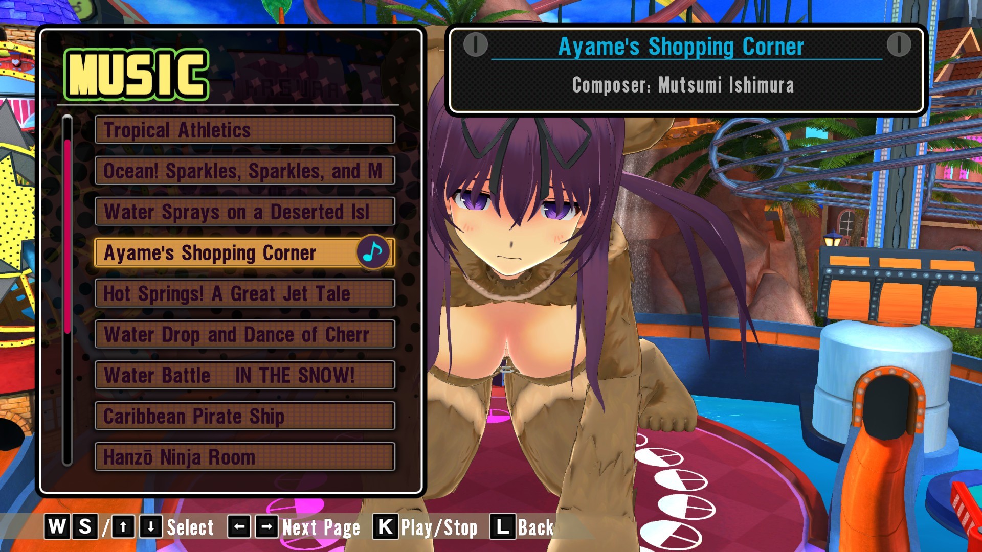 SENRAN KAGURA Peach Ball - SENRAN KAGURA PBS Stage BGM