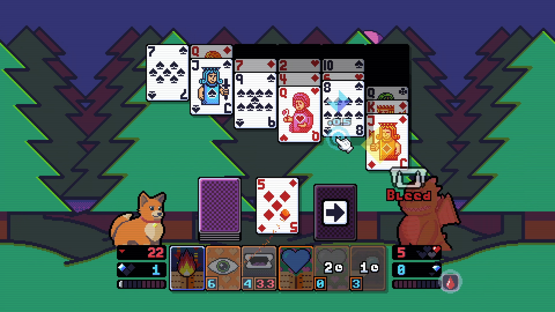 Solitaire Battle Demo