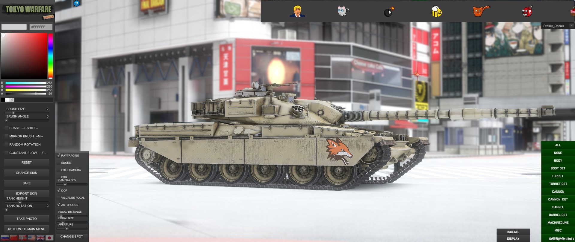 Tokyo Warfare Turbo - Skin Editor