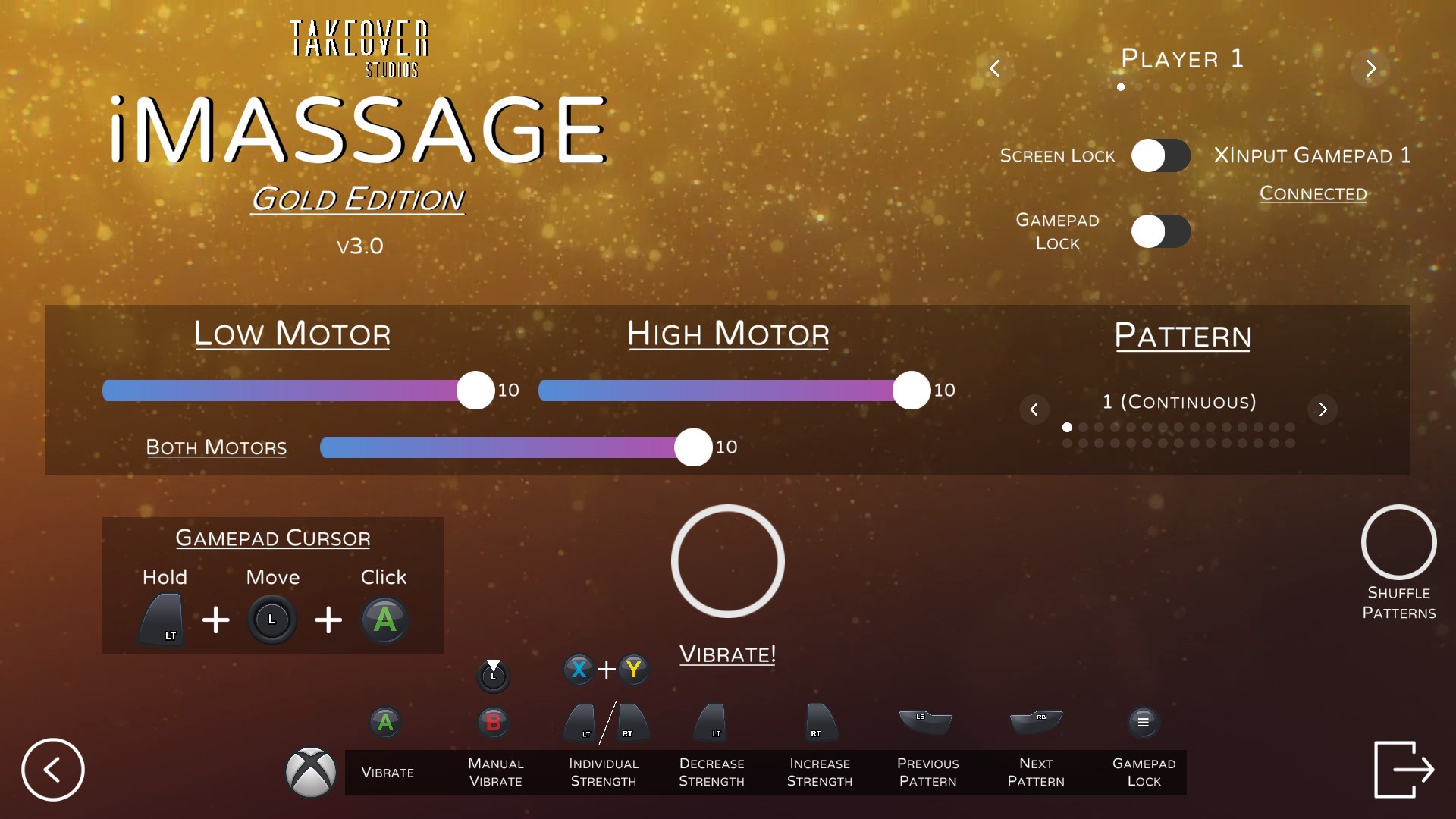 iVIBRATE Ultimate Edition - iMASSAGE Gold Edition