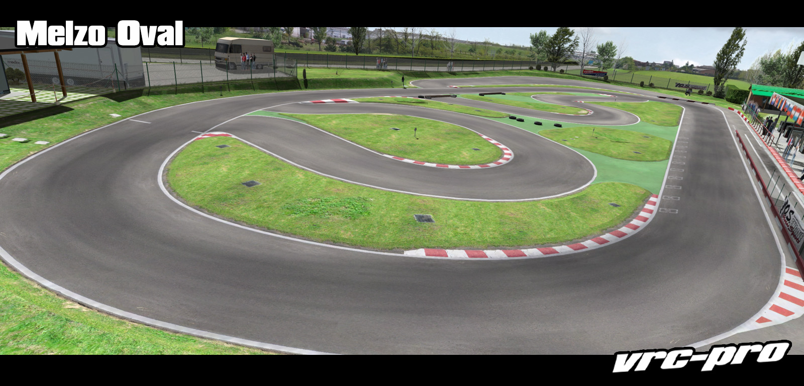 VRC Pro track pack: Melzo Oval, Italy