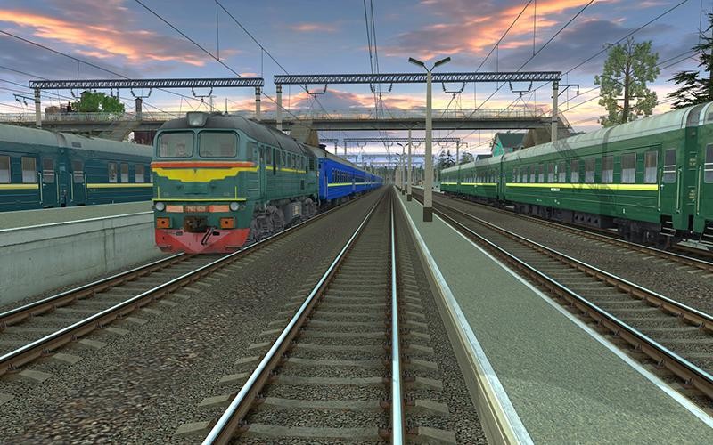 Trainz Plus DLC - Balezino Mosti Sessions - Lichachove to Mosti (Day / Night Passenger Runs)