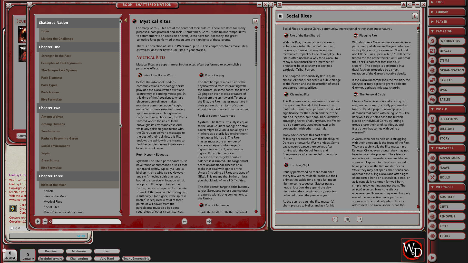Fantasy Grounds - Shattered Nation