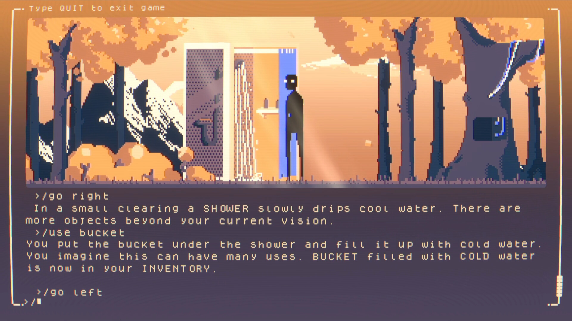 [I] doesn't exist - a modern text adventure Demo
