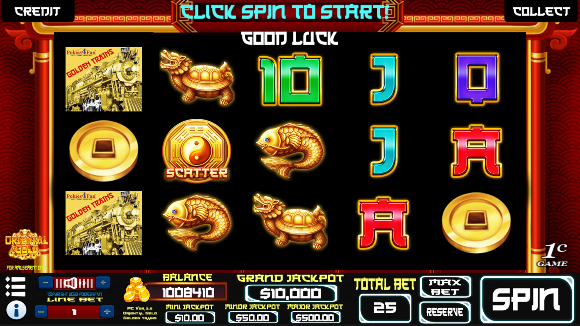 Oriental Gold : Golden Trains Edition - Slots