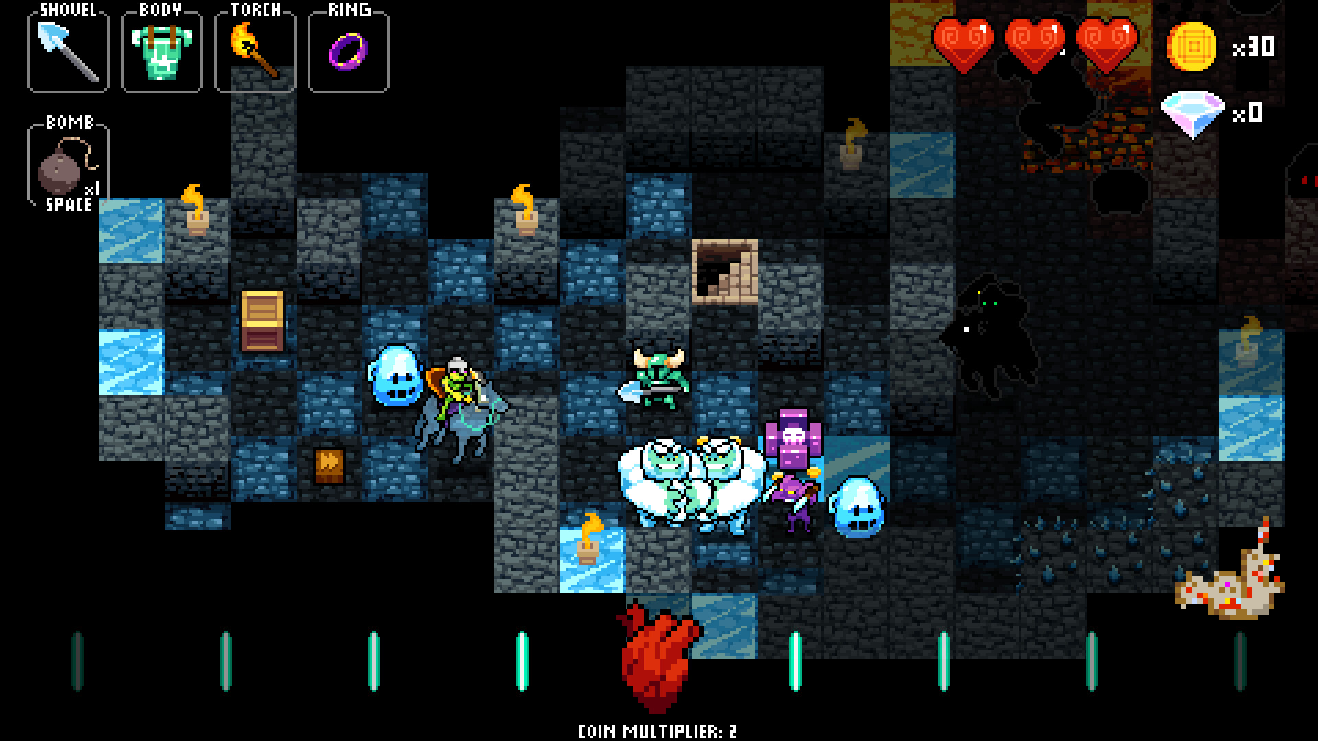 Crypt of the NecroDancer: Shovel Knight Character DLC