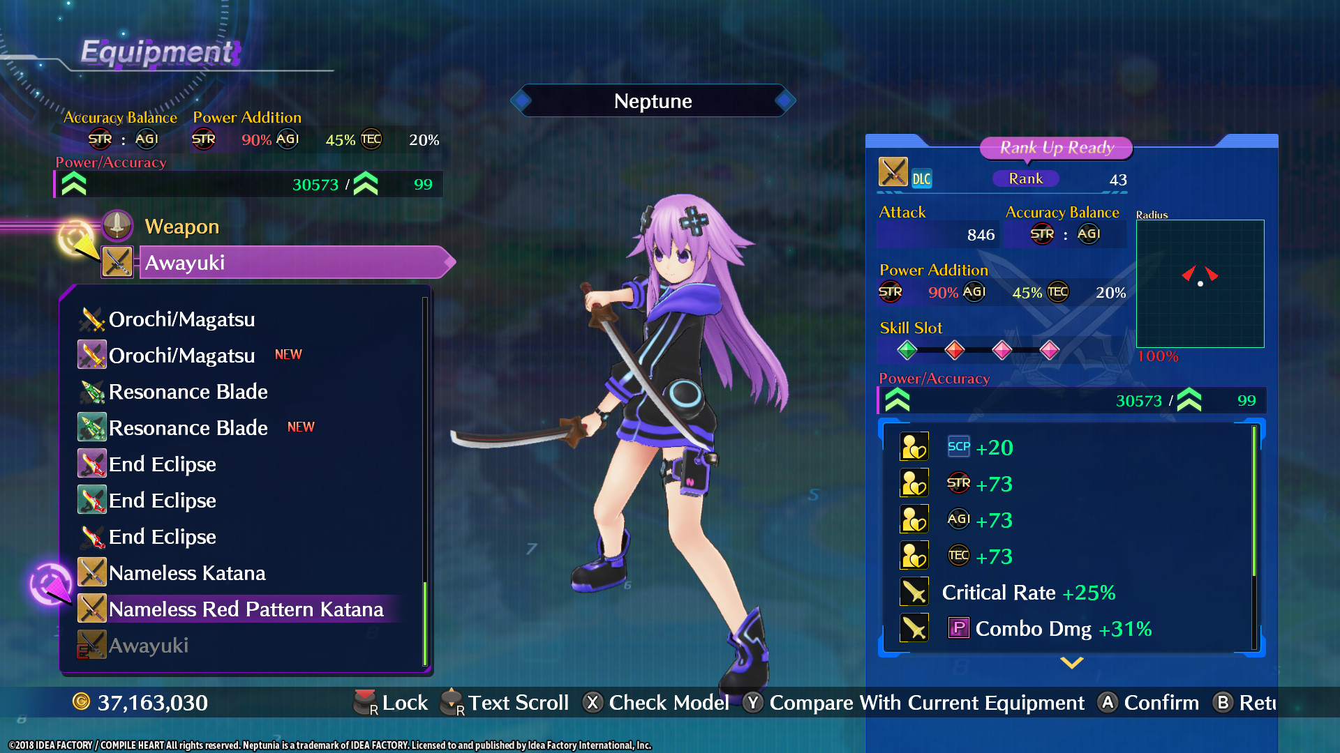 Megadimension Neptunia VIIR - 4 Goddesses Online Starter Weapon Set