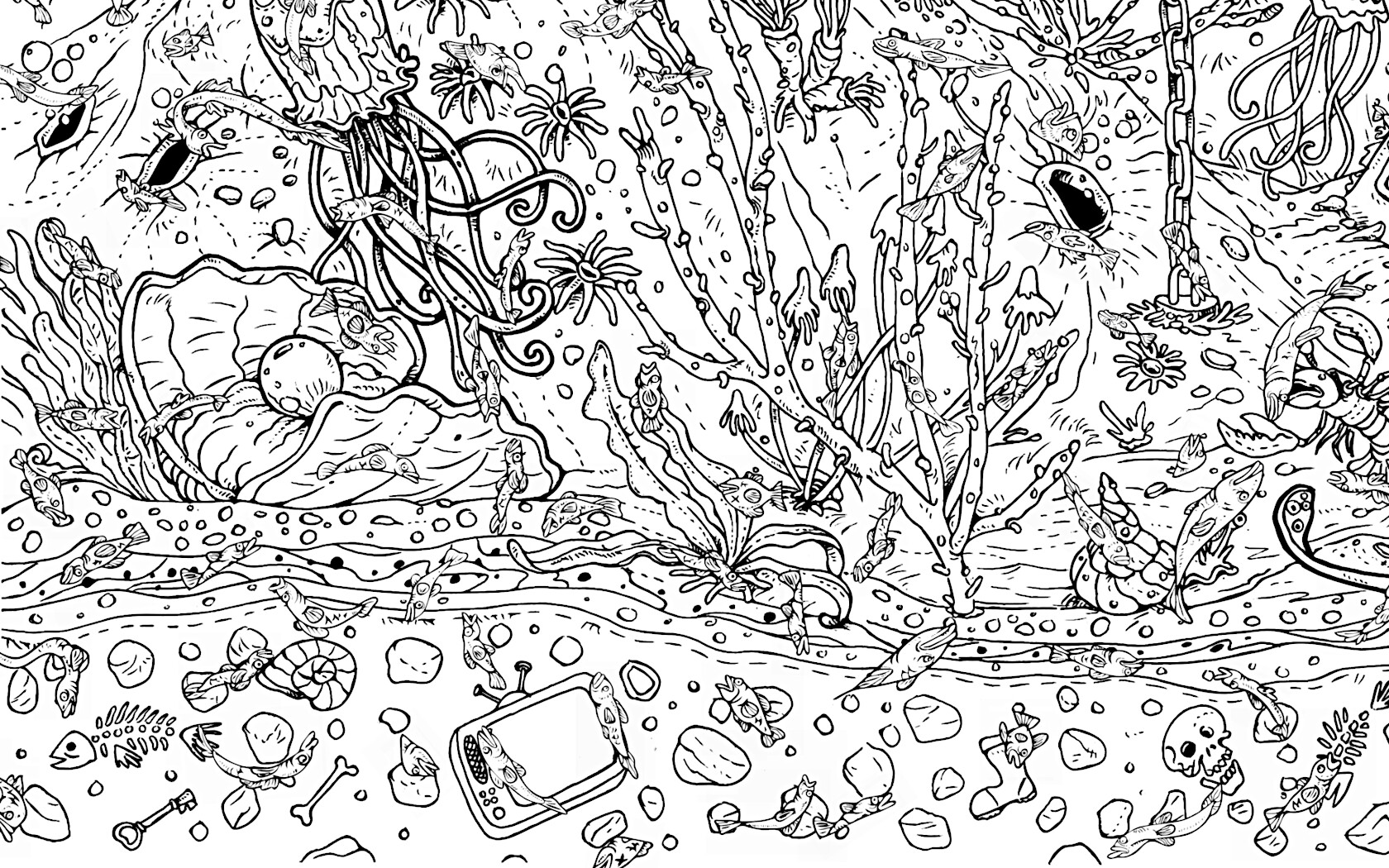 100 hidden Cthulhu fish 2