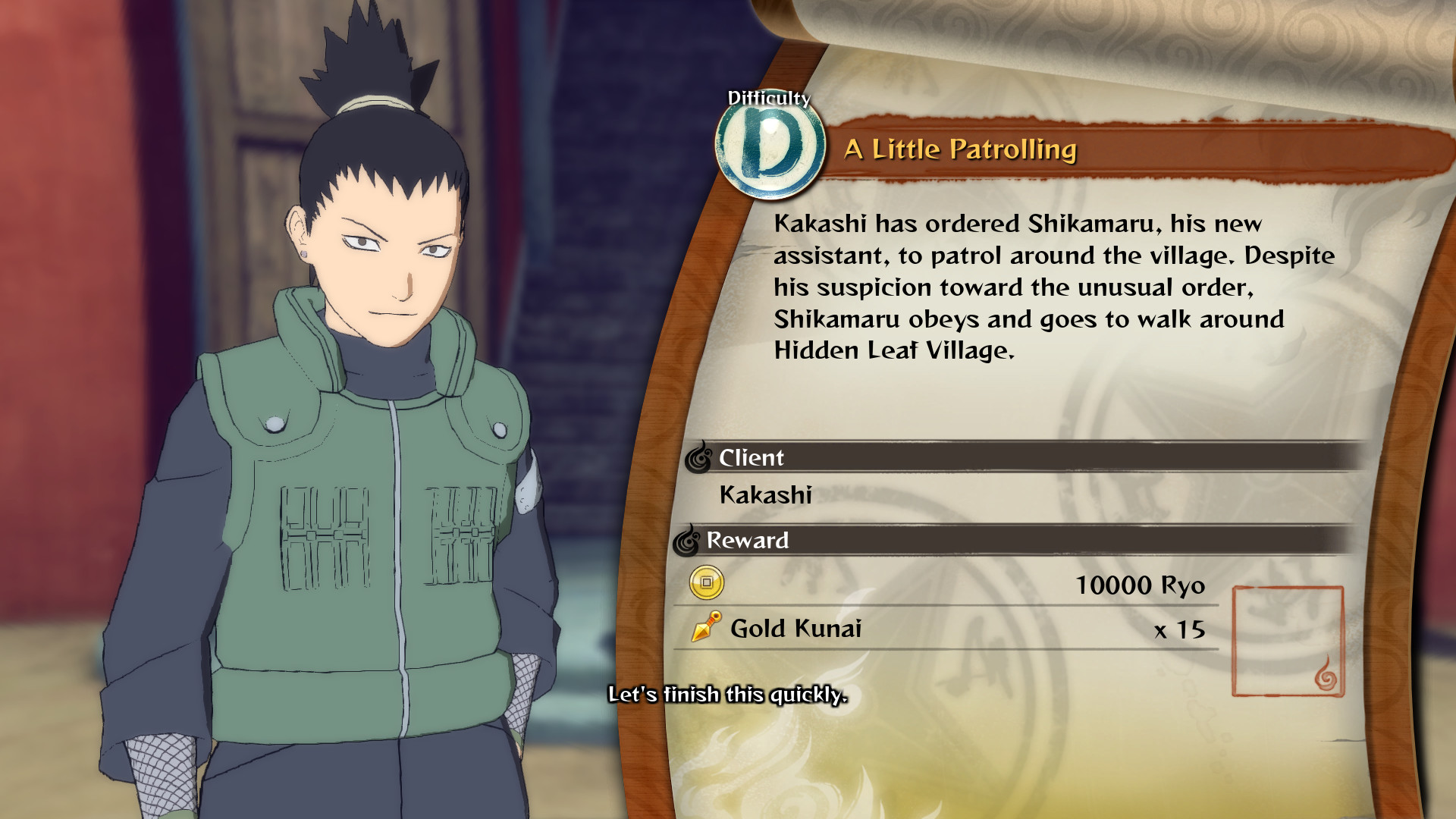 NARUTO SHIPPUDEN: Ultimate Ninja STORM 4 - Shikamaru's Tale Extra Scenario Pack