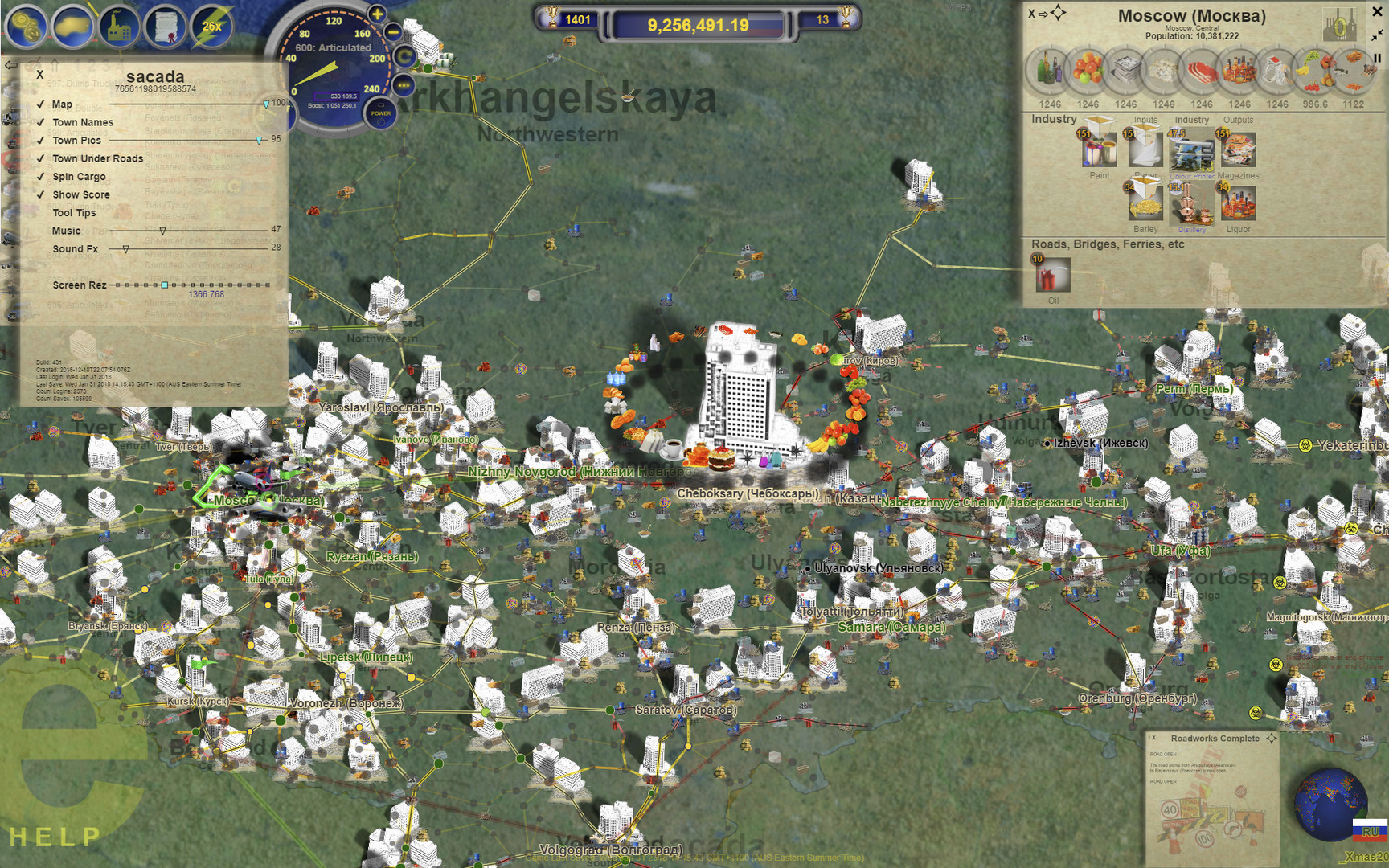 LOGistICAL: Russia