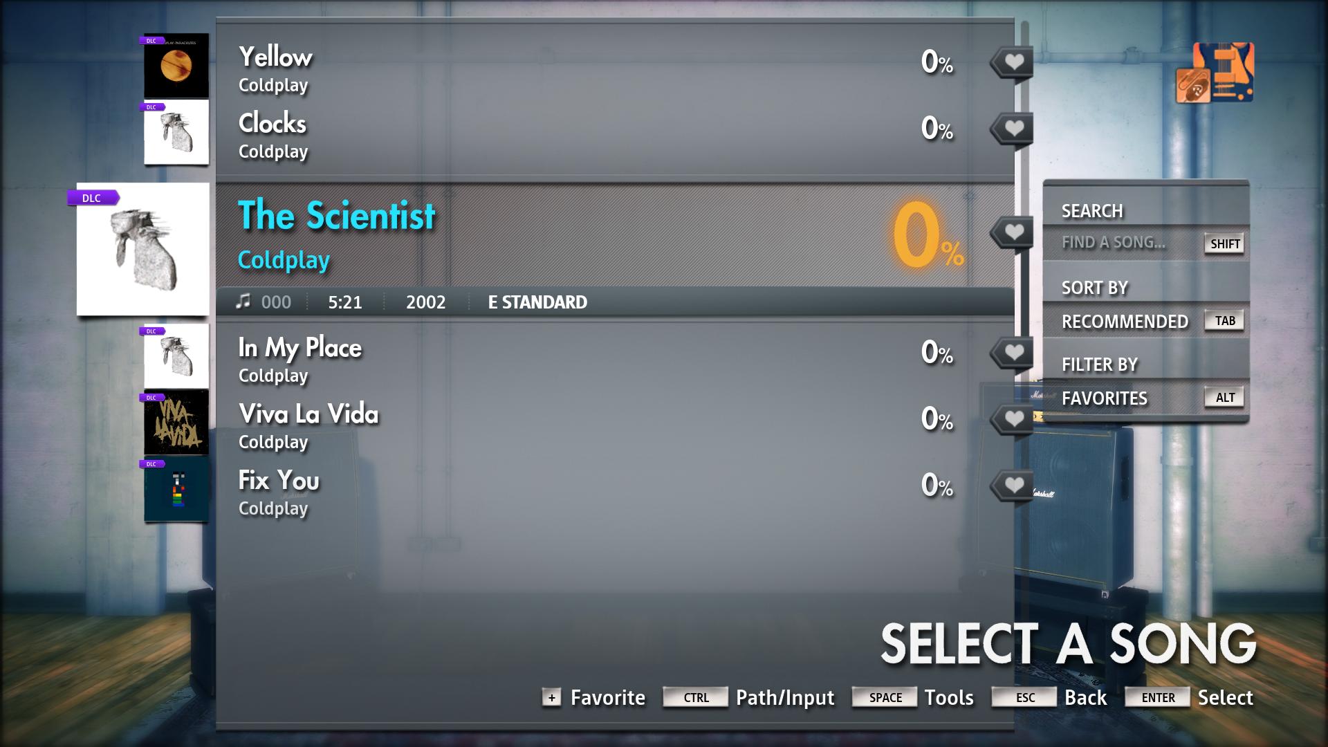 Rocksmith® 2014 Edition – Remastered – Coldplay - “The Scientist”