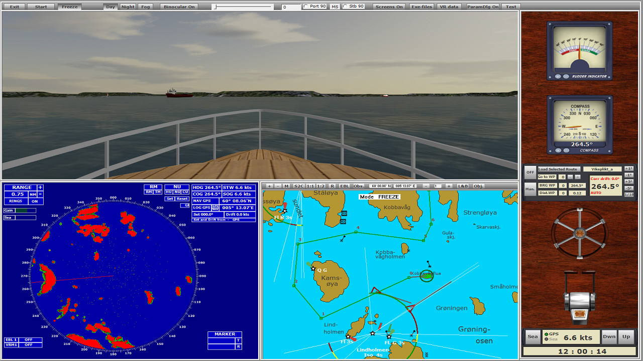 Marine Radar Simulator - VR
