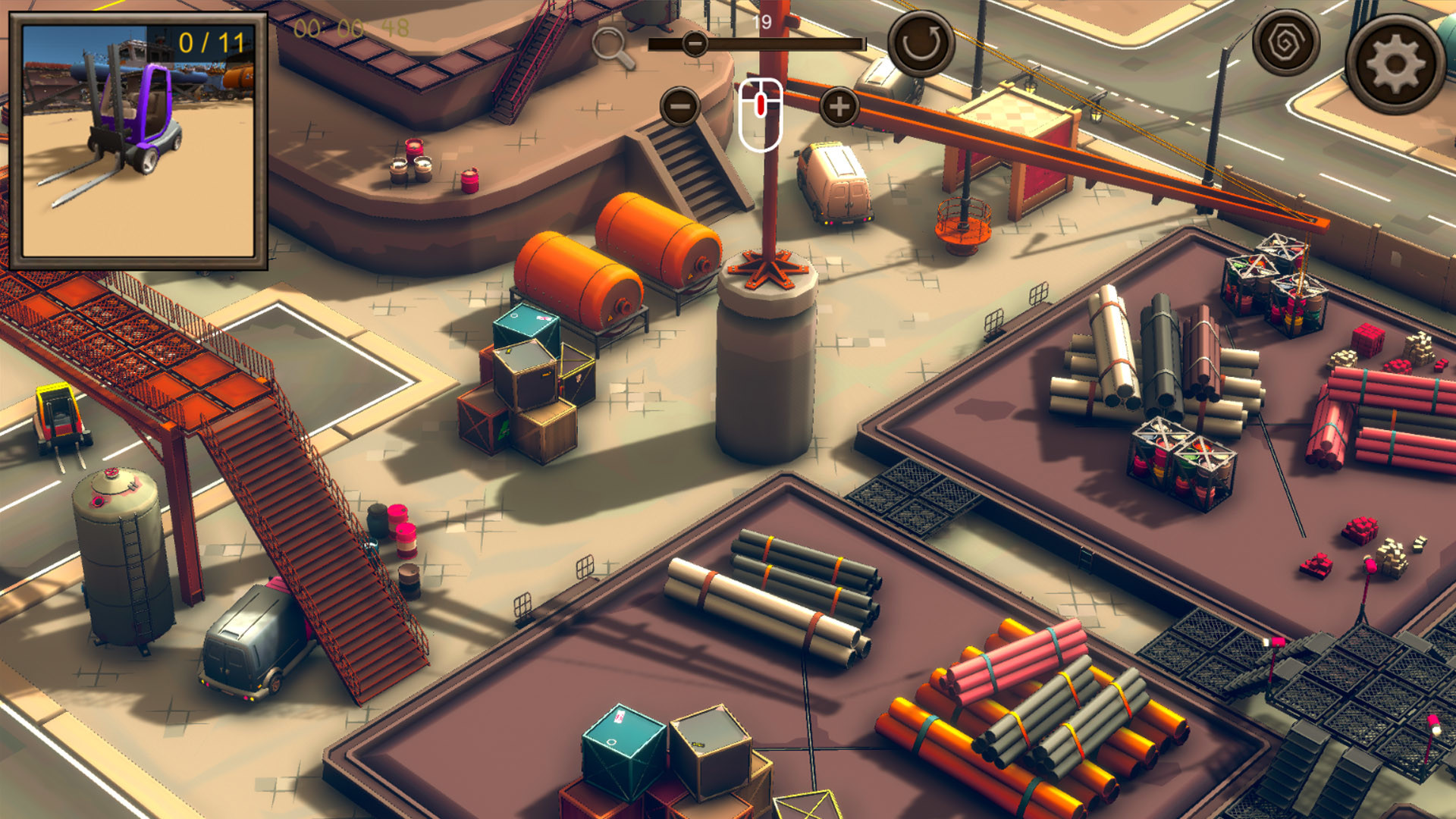 Hidden Harbor Top-Down 3D