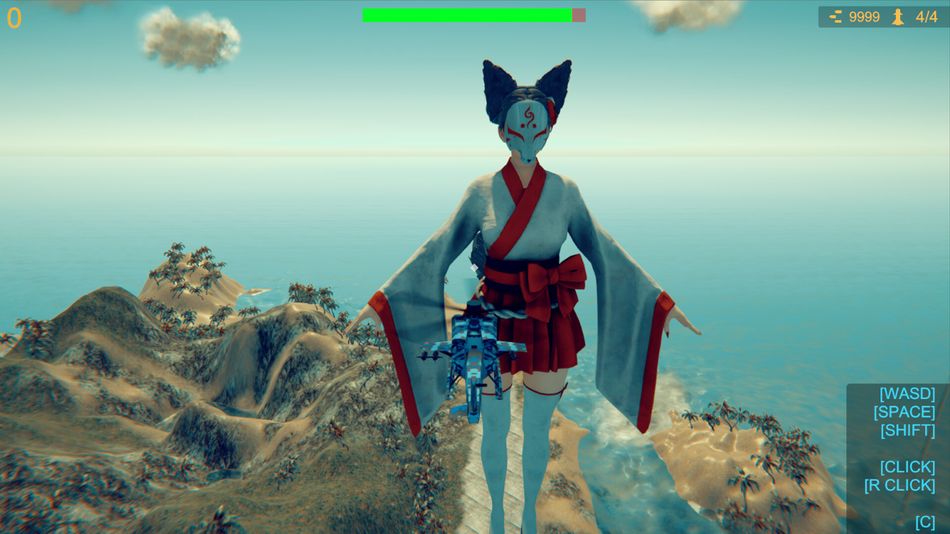Save Giant Girl from monsters 3