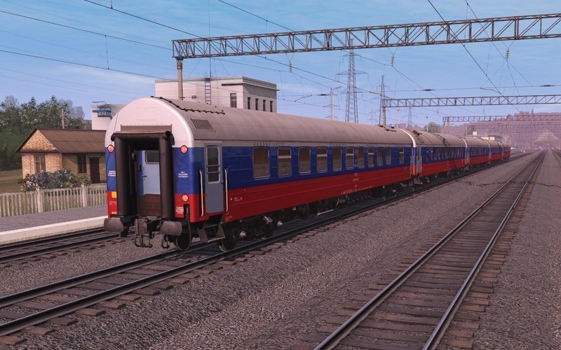 Trainz Plus DLC - RZD-UZ-RIC Wagons Praha