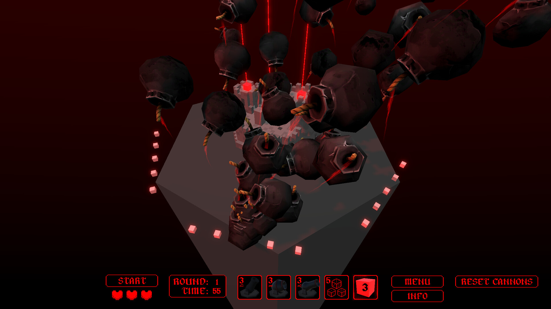 Castle Bomber RED