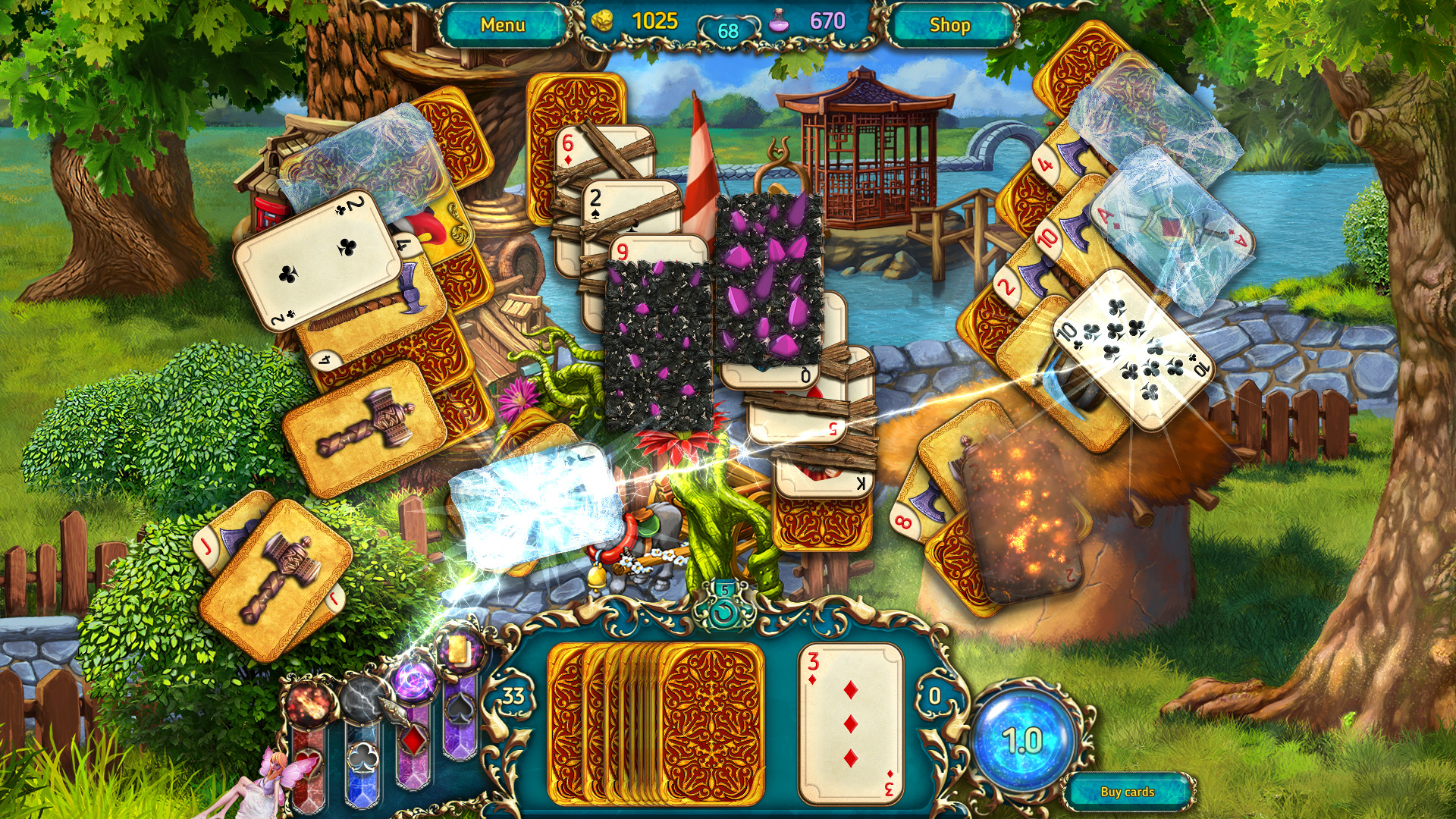 Dreamland Solitaire: Dragon's Fury