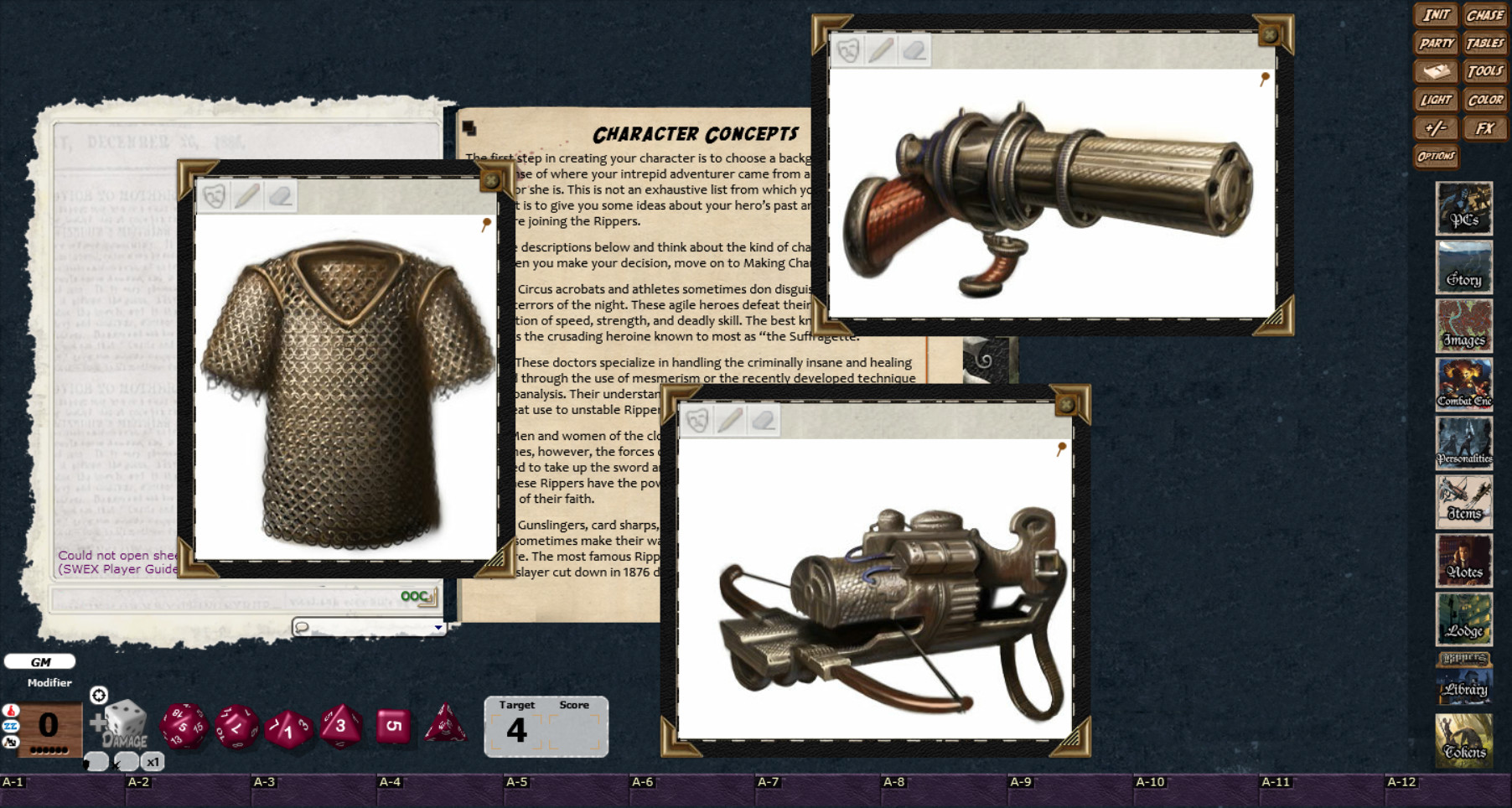 Fantasy Grounds - Savage Worlds - Rippers Resurrected: Player's Guide