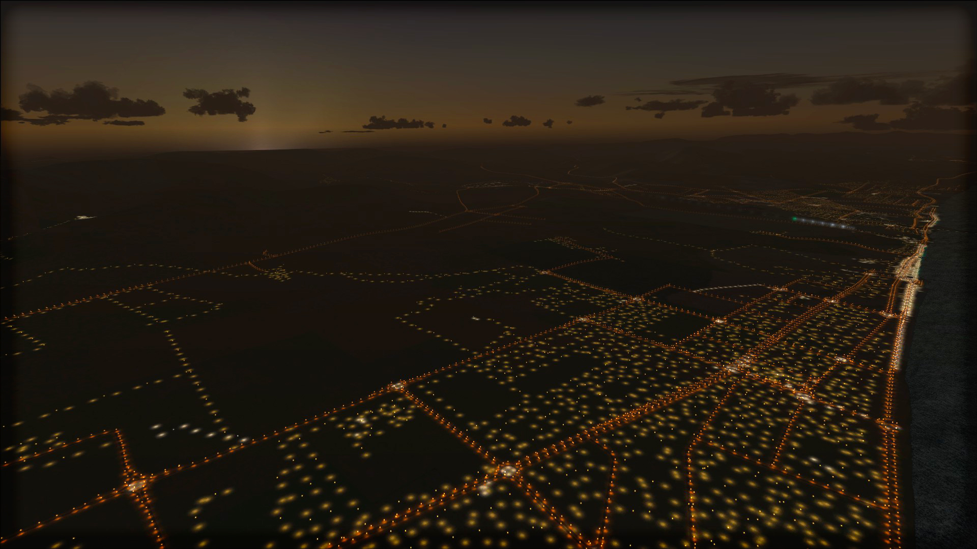 FSX Steam Edition: Night Environment: Dubai Add-On