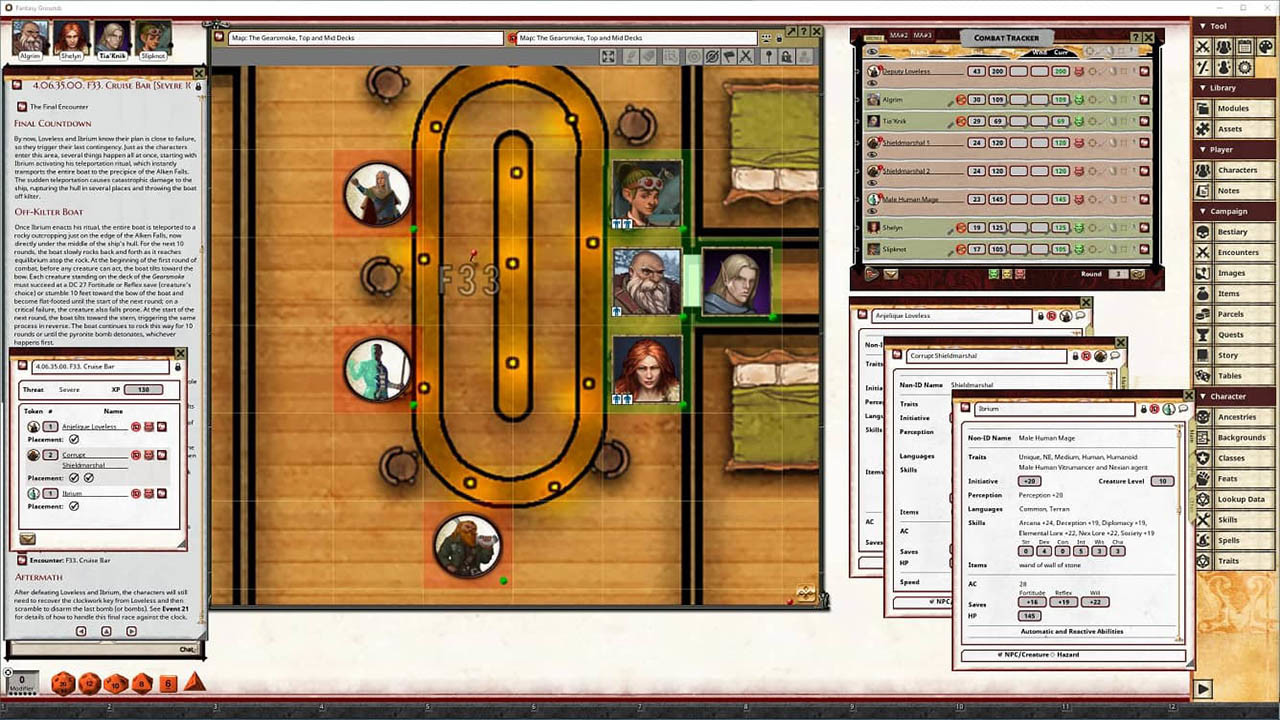 Fantasy Grounds - Pathfinder 2 RPG - Outlaws of Alkenstar AP 3: The Smoking Gun