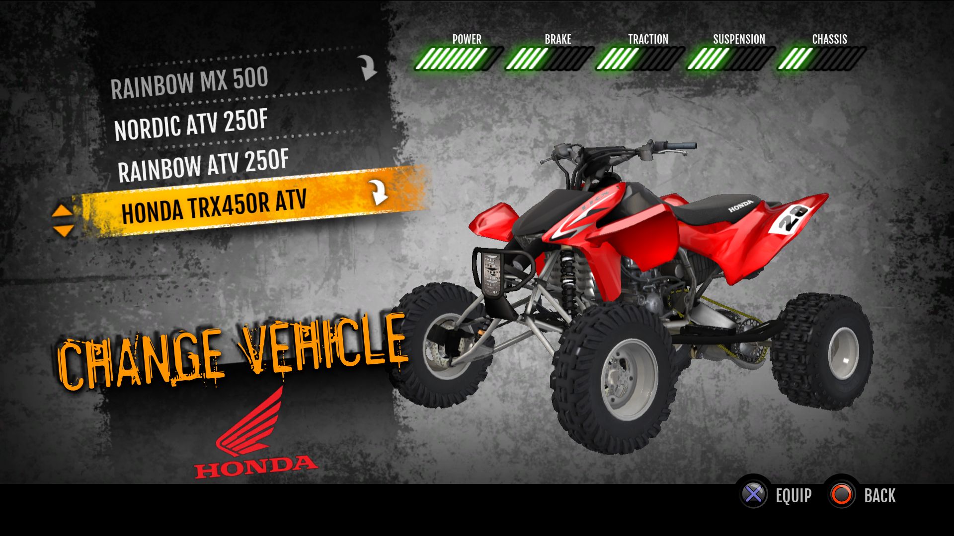 MX vs. ATV Supercross Encore - Honda TRX450R ATV