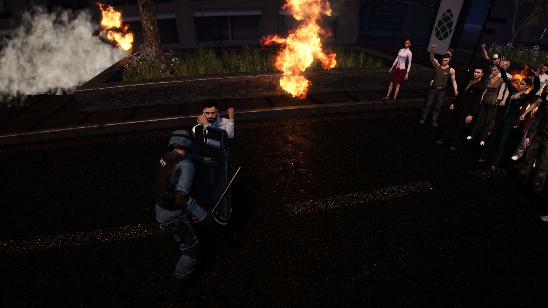 Protest Sim