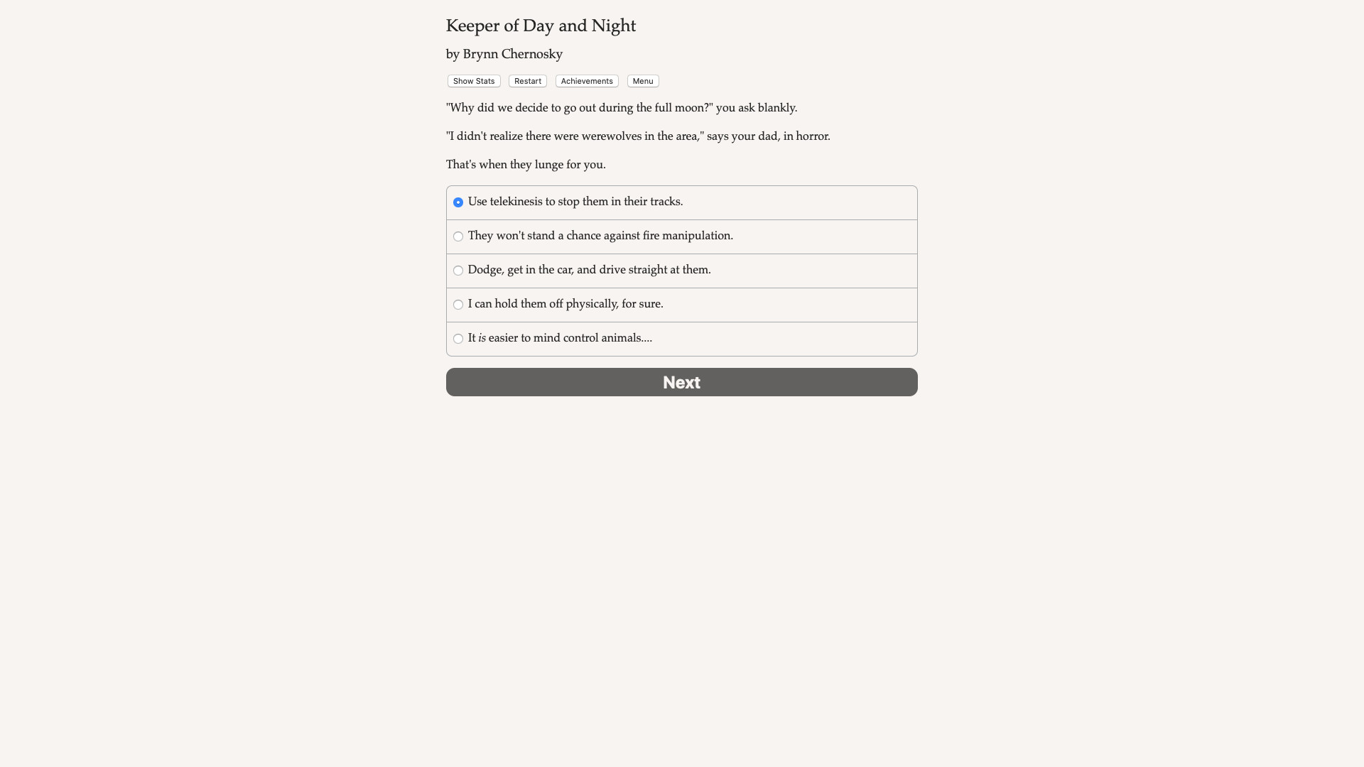 Keeper of the Day and Night Demo