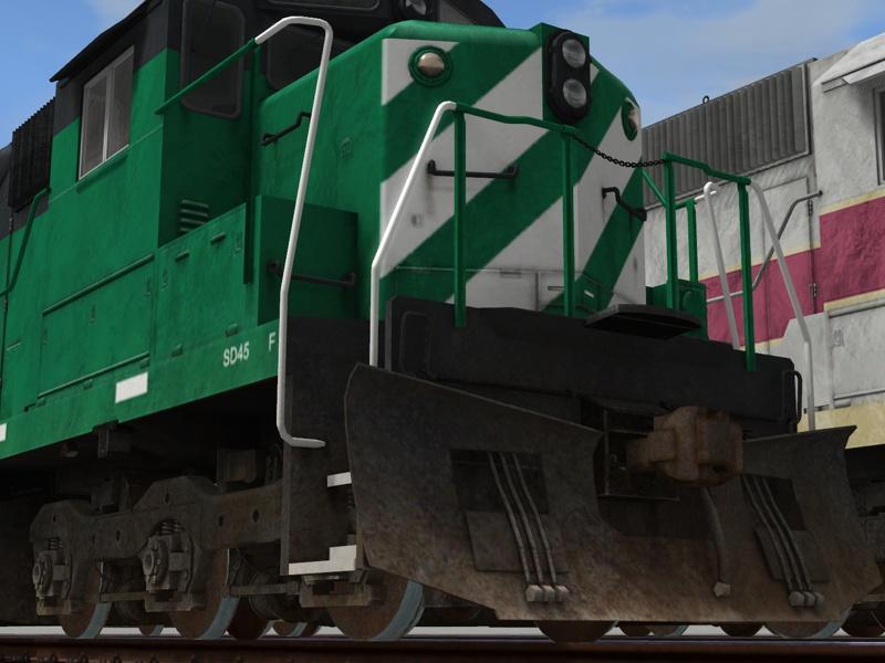 US Diesel Locomotives - Set 1
