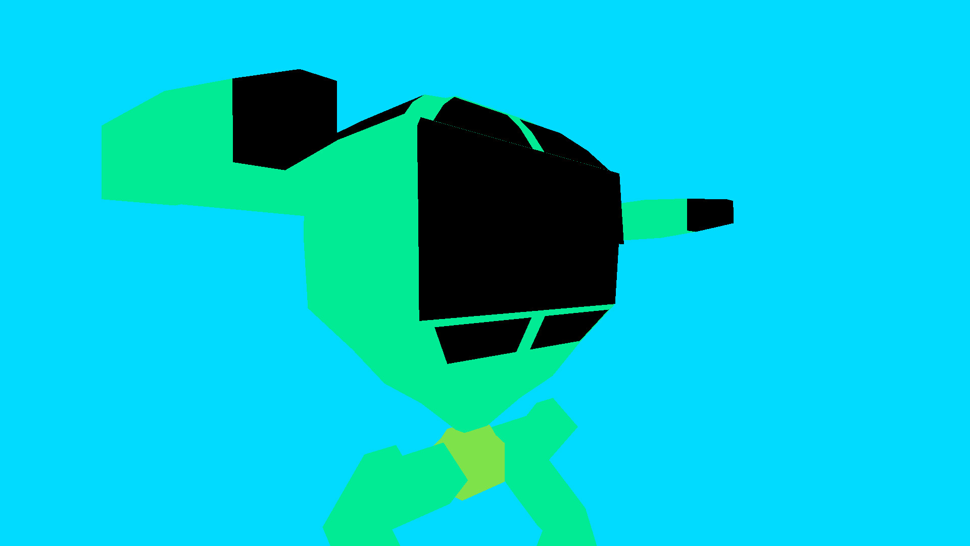 MekaFighters - Green James and JK1