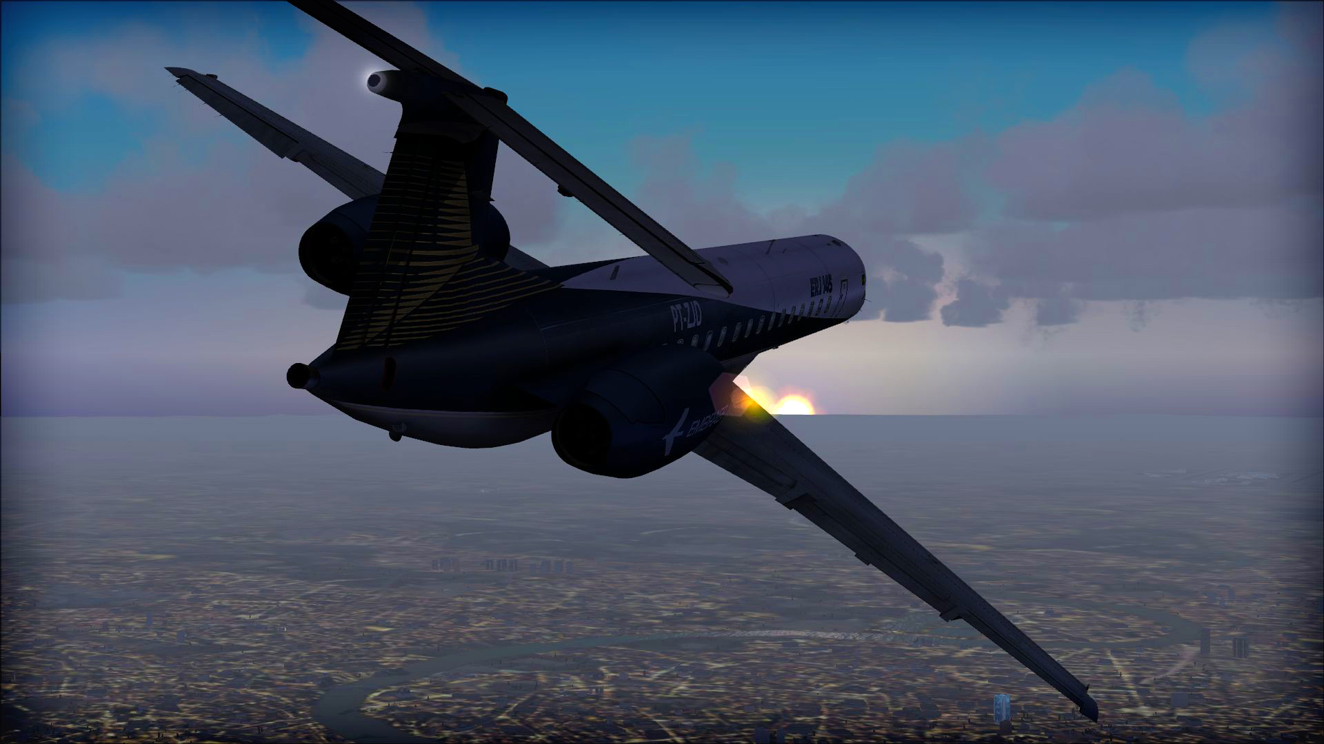 FSX: Steam Edition - Embraer ERJ 145LR Add-On