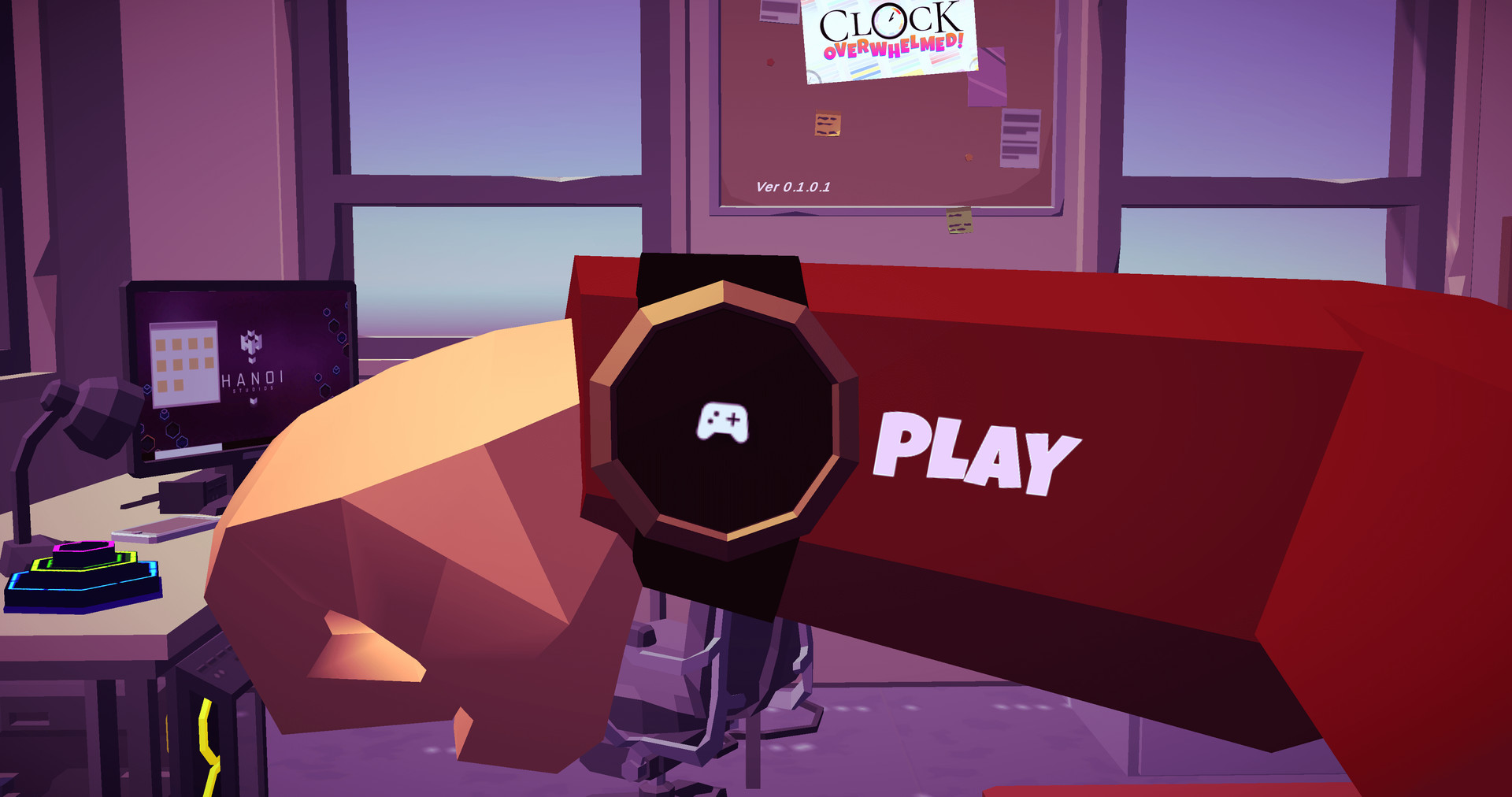Clock Overwhelmed