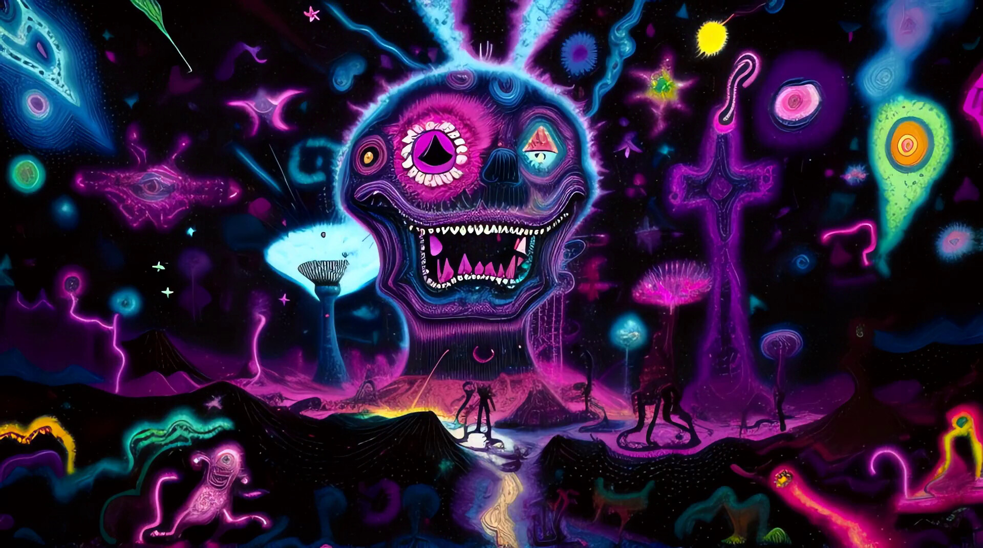 AI-VJ - Rock Visuals