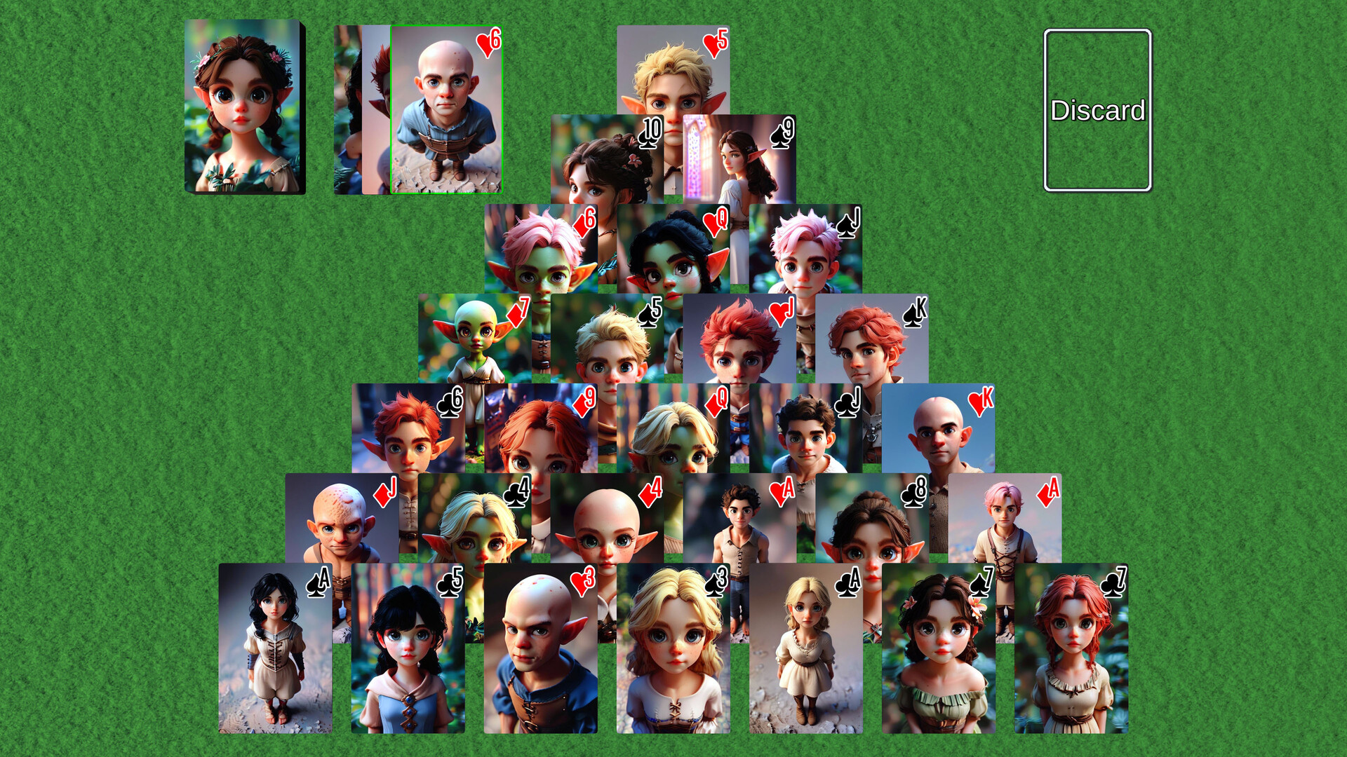 Wyvern Solitaire Deck Pack: Variety