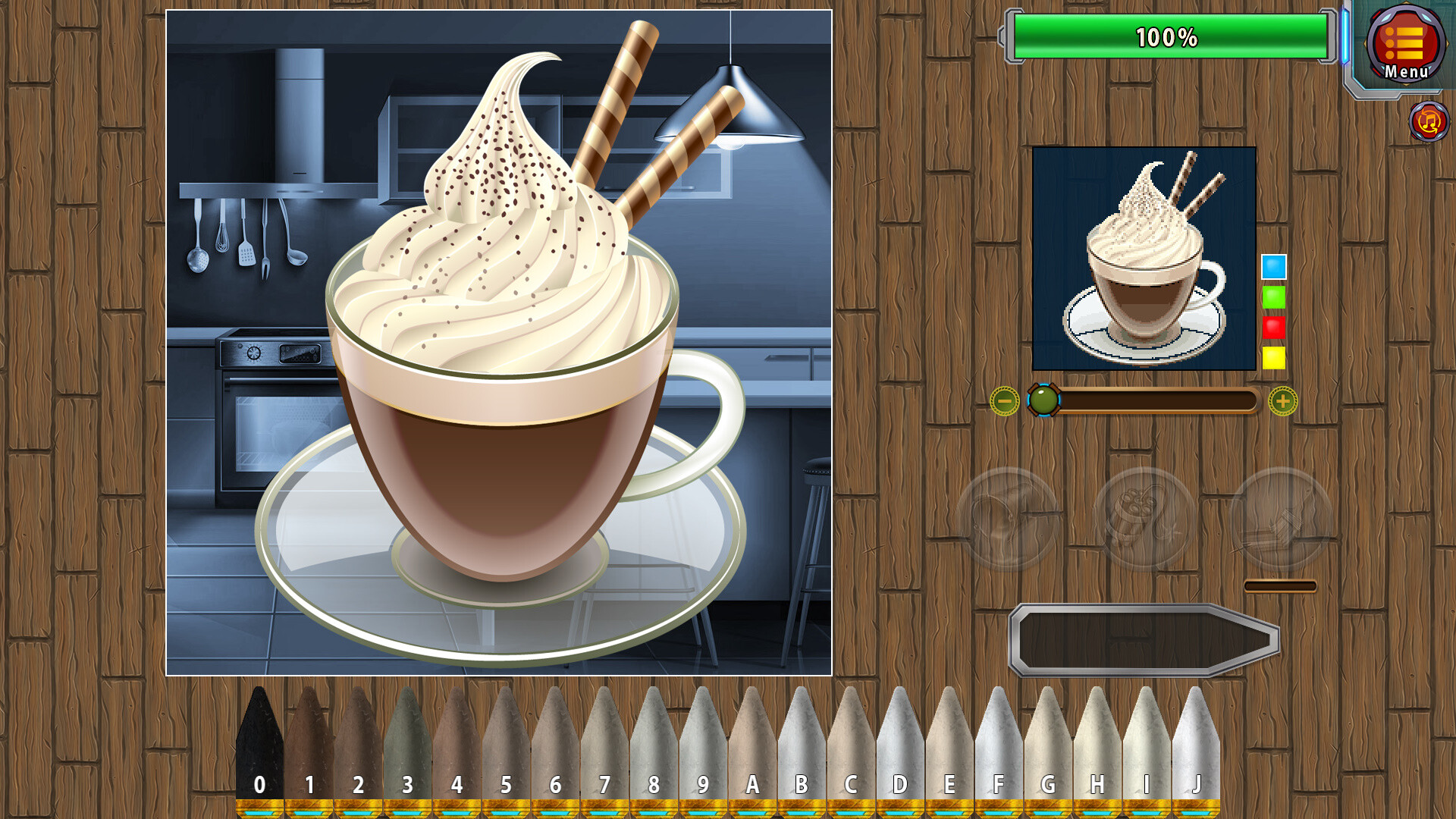 Paint By Numbers - Cooking Time! Ep. 7