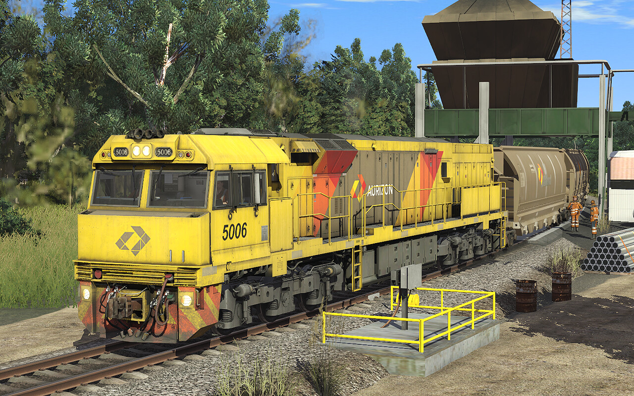 Trainz 2019 DLC - C44aci Locomotive - Aurizon Pack