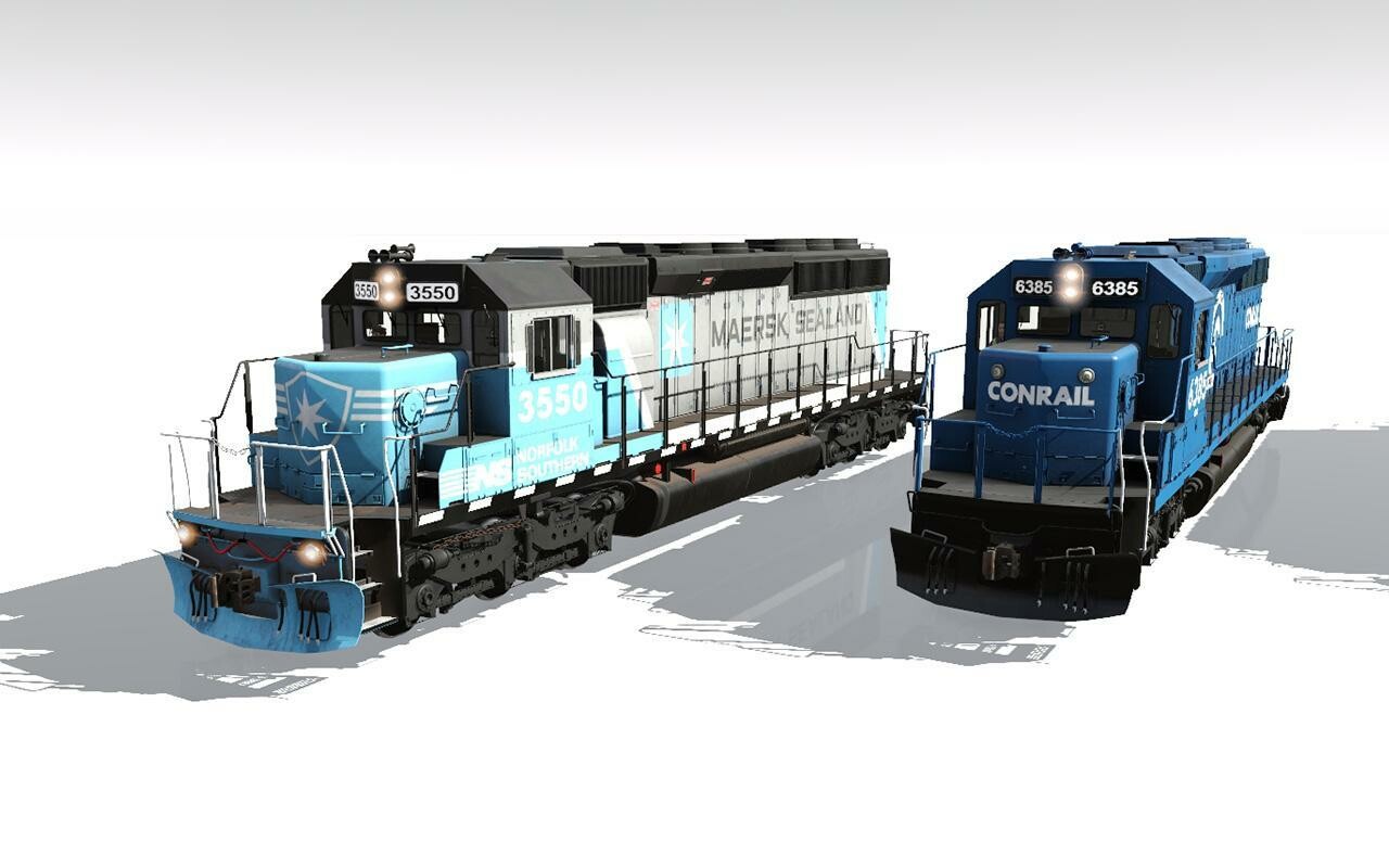 Trainz 2022 DLC - Pro Train: SD40-2 Loco Bundle 2
