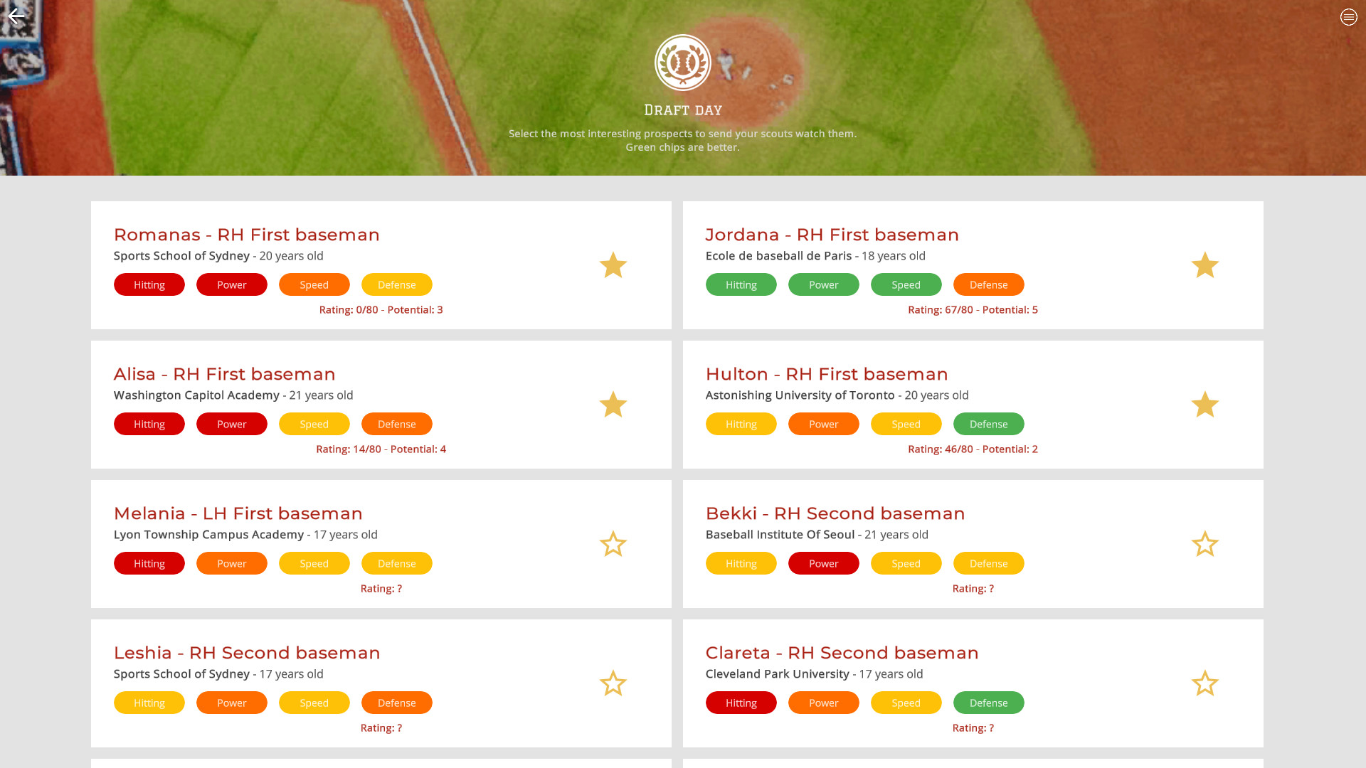 Astonishing Baseball Manager 20