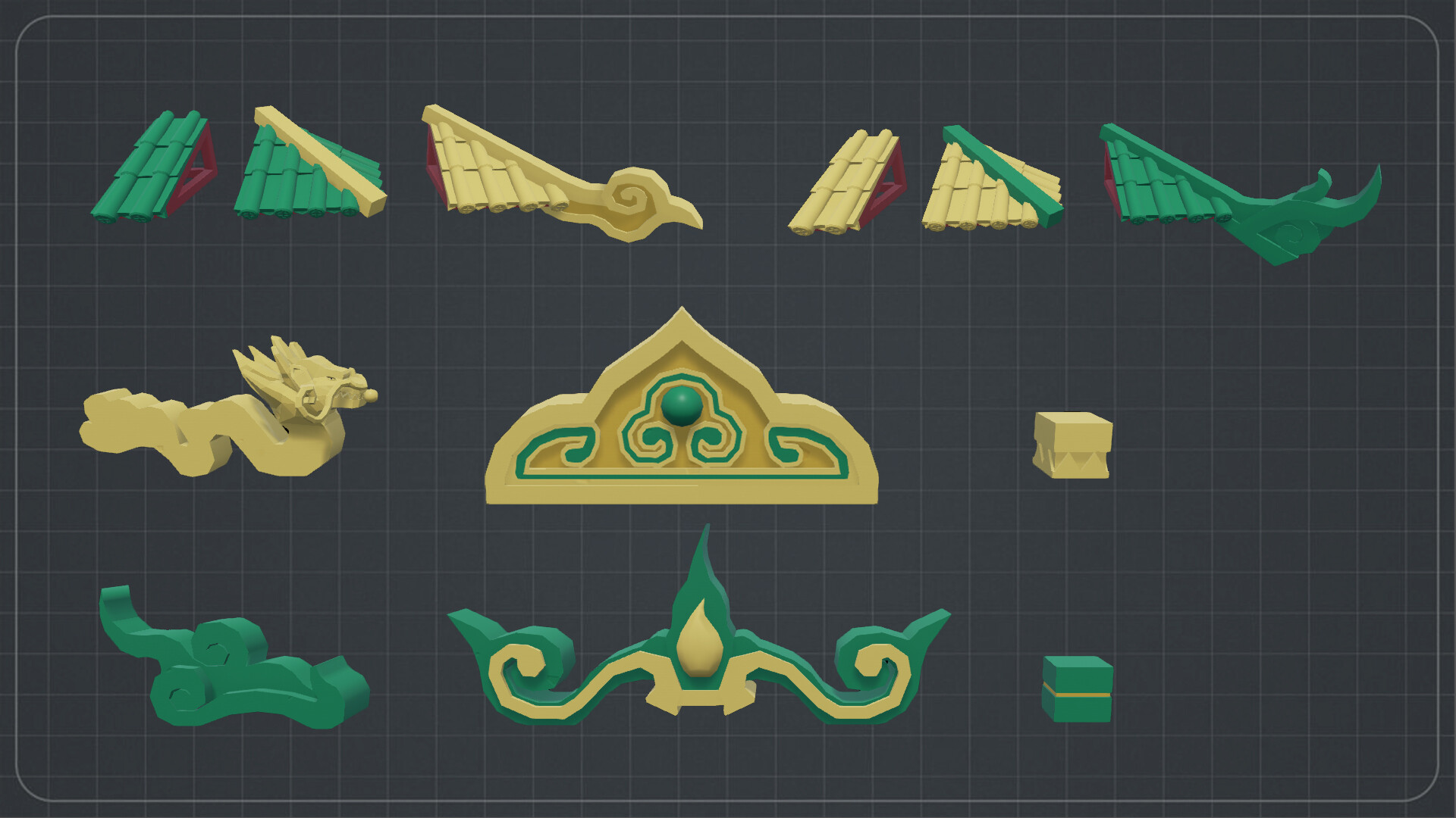 PixARK - Jade Elegance: A Theatrical Odyssey in the East