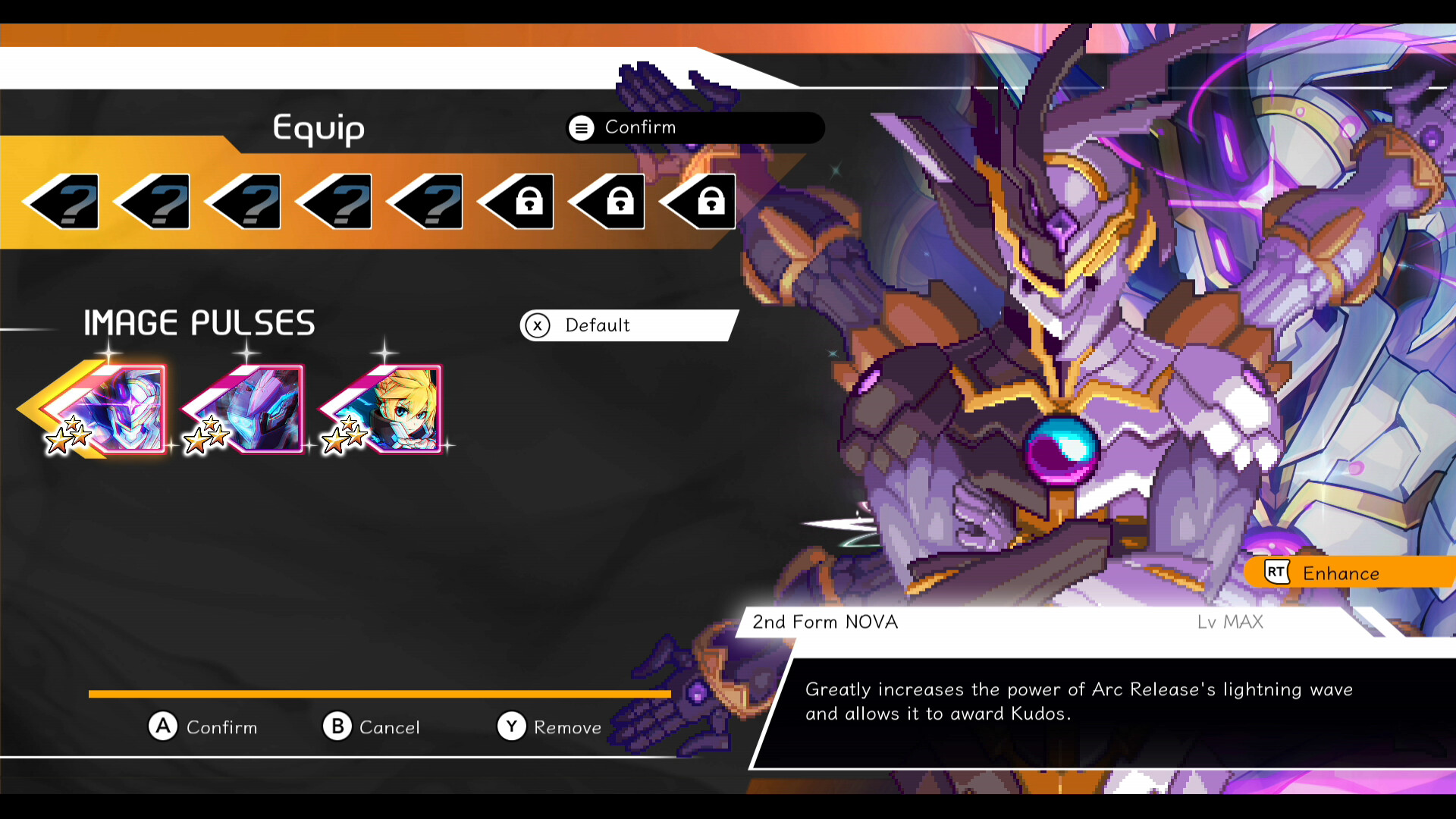 Azure Striker GUNVOLT 3 - EX Image Pulses: Nova and Desna pack