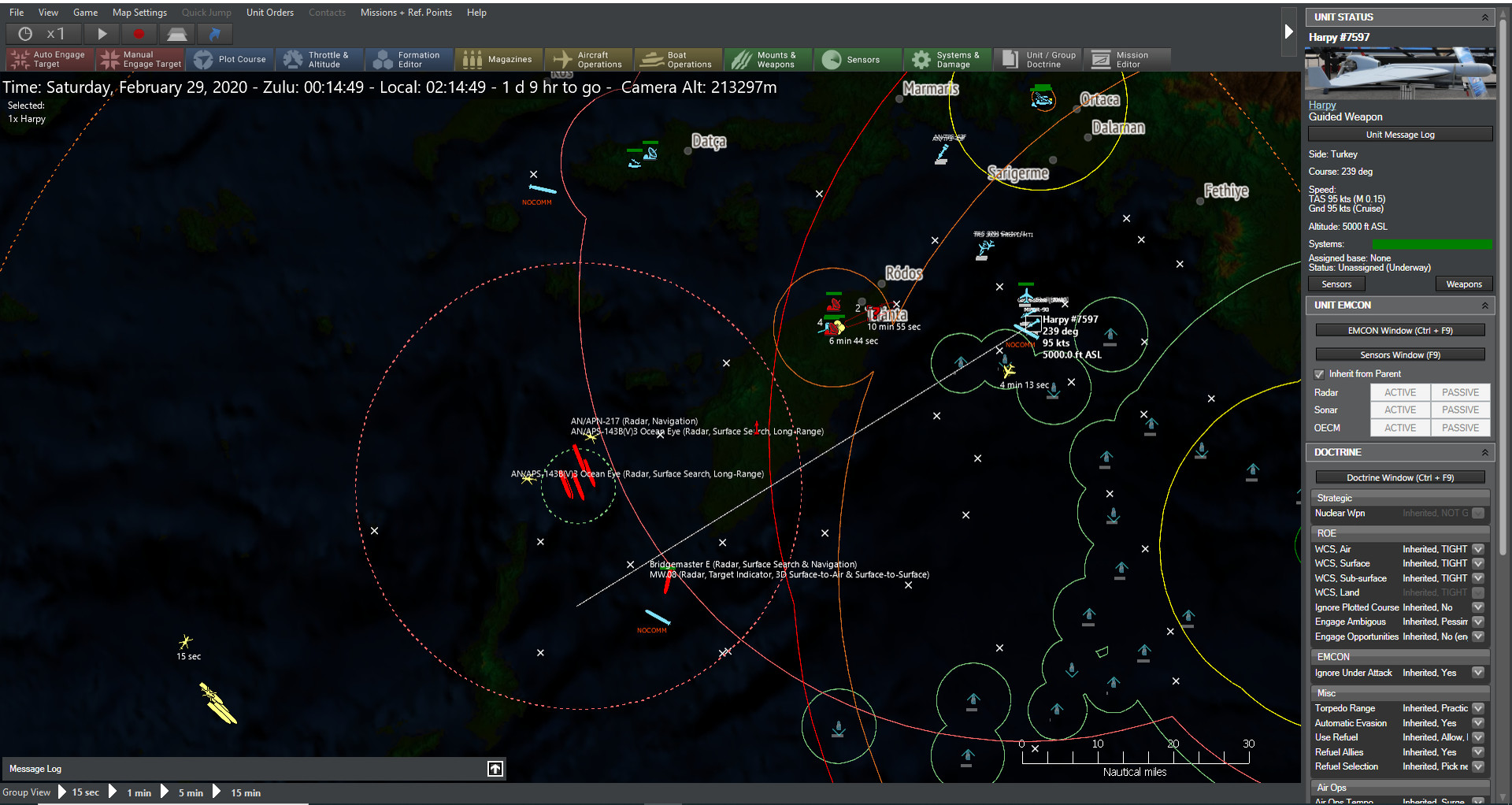 Command:MO LIVE - Aegean in Flames