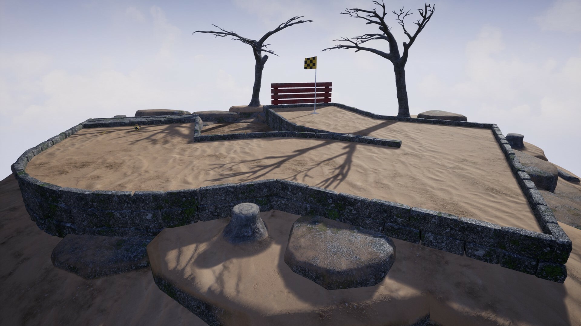 Golfing In Aether - Dustbowl