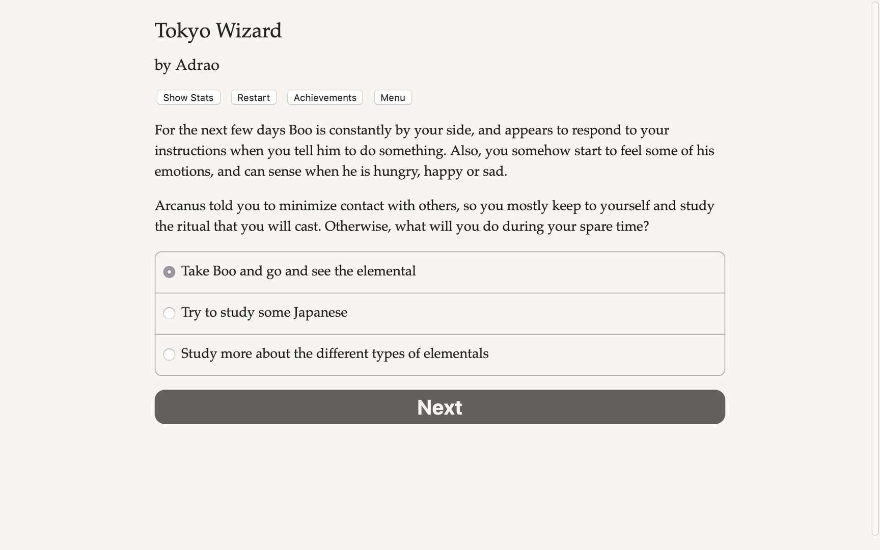 Tokyo Wizard Demo