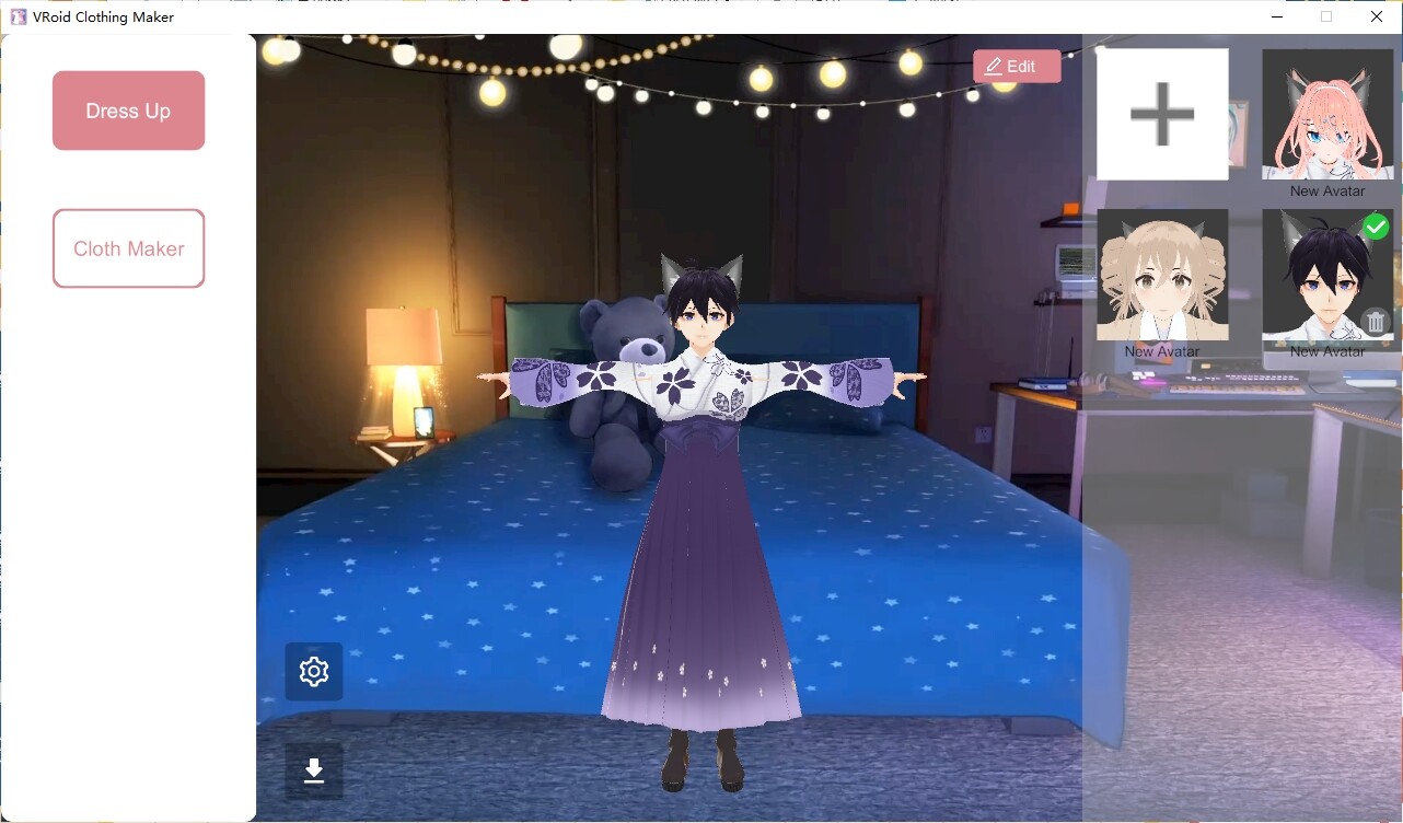 VRoid Clothing Maker