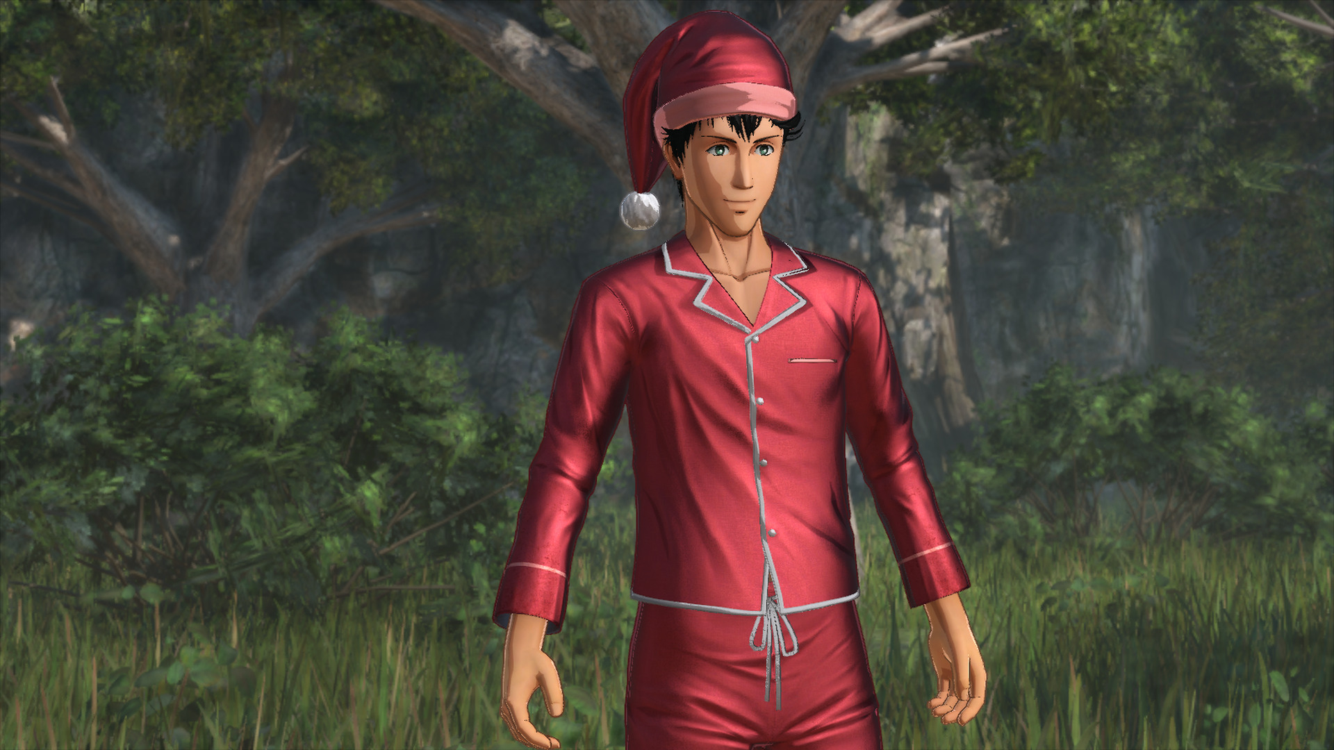 Additional Bertholdt Costume: Pajama Outfit