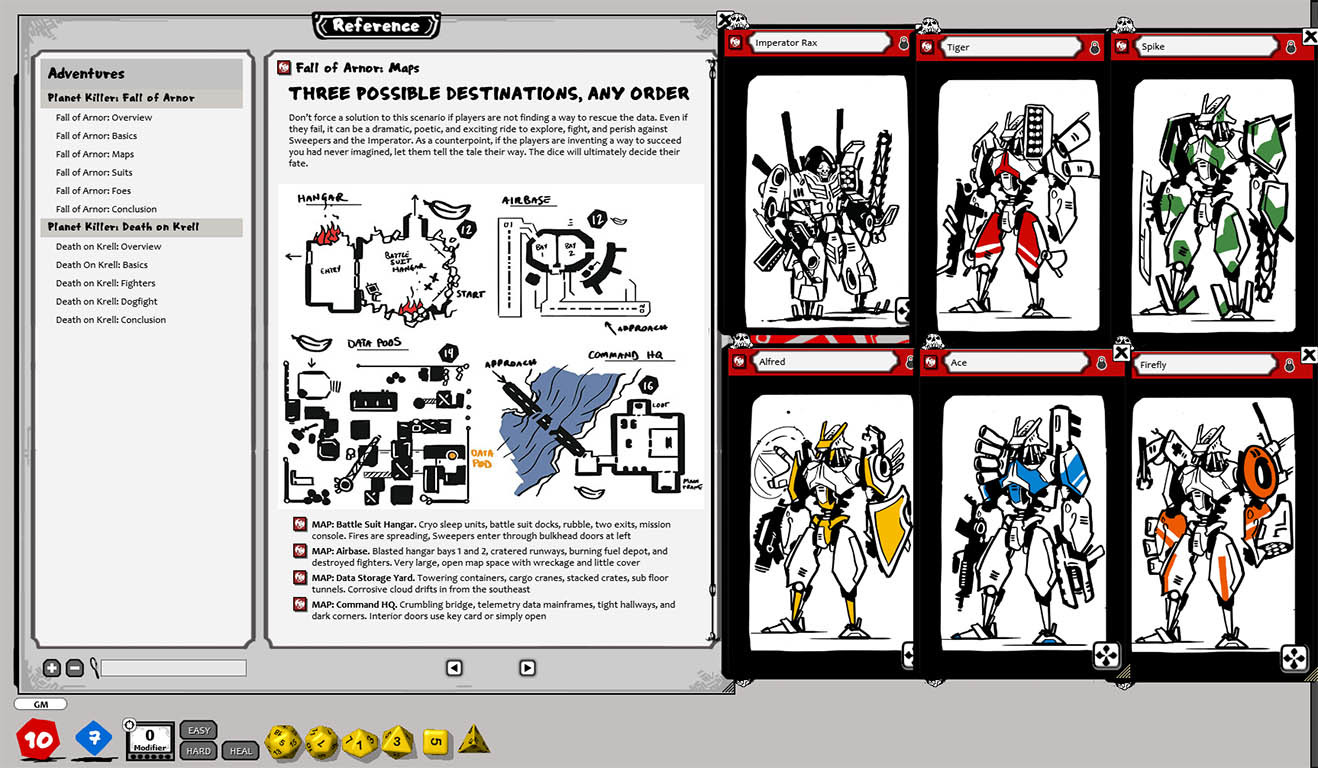 Fantasy Grounds - Index Card RPG