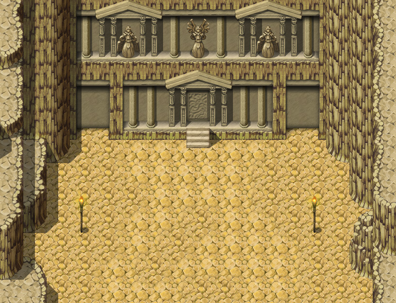 RPG Maker MV - FSM - Desert Town and Ruins Tiles